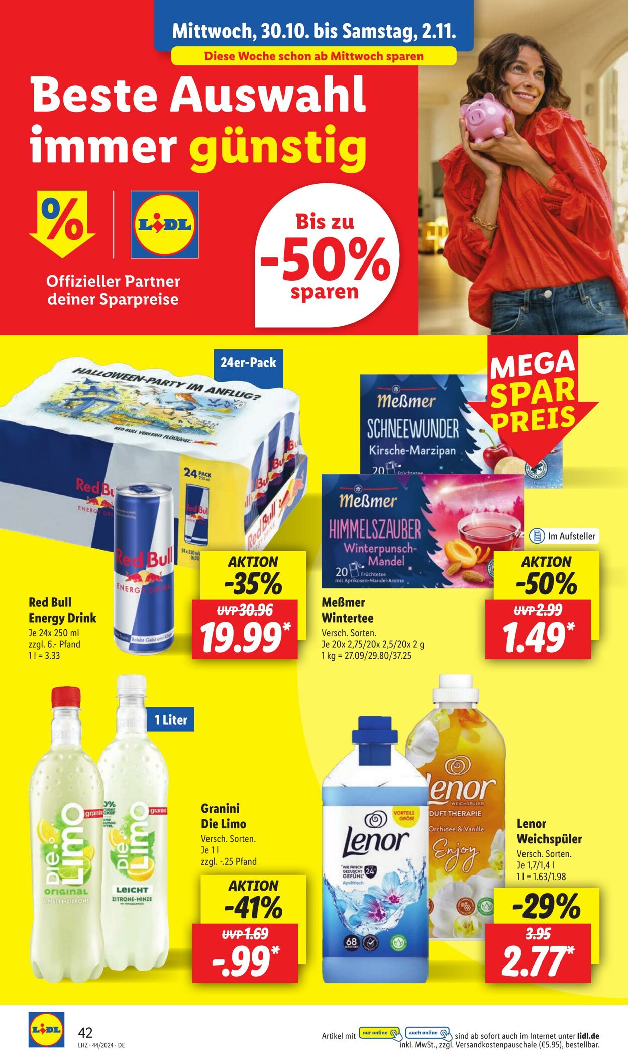 Prospekt Lidl 28.10.2024 - 02.11.2024