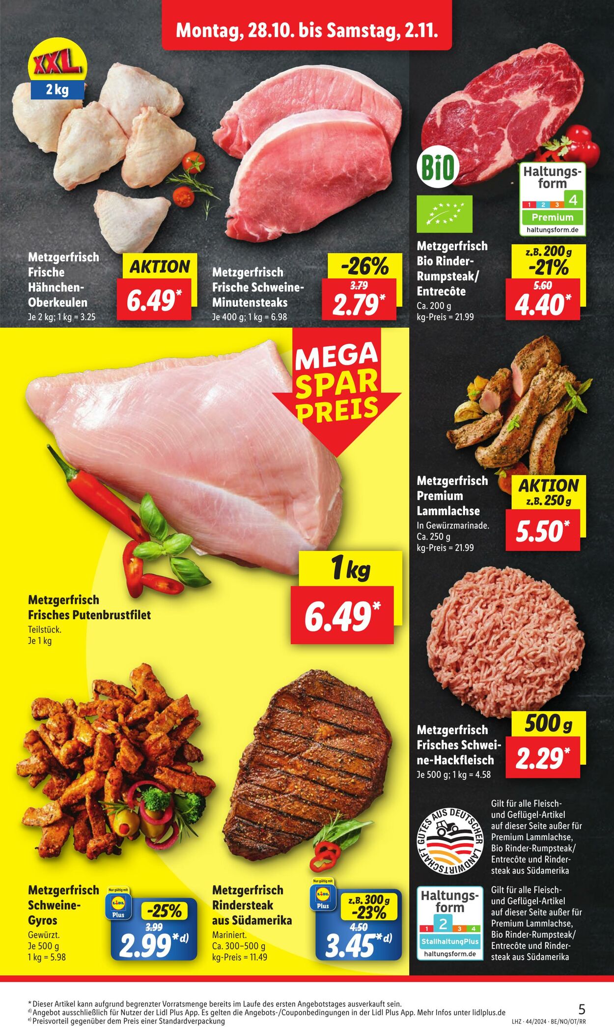 Prospekt Lidl 28.10.2024 - 02.11.2024