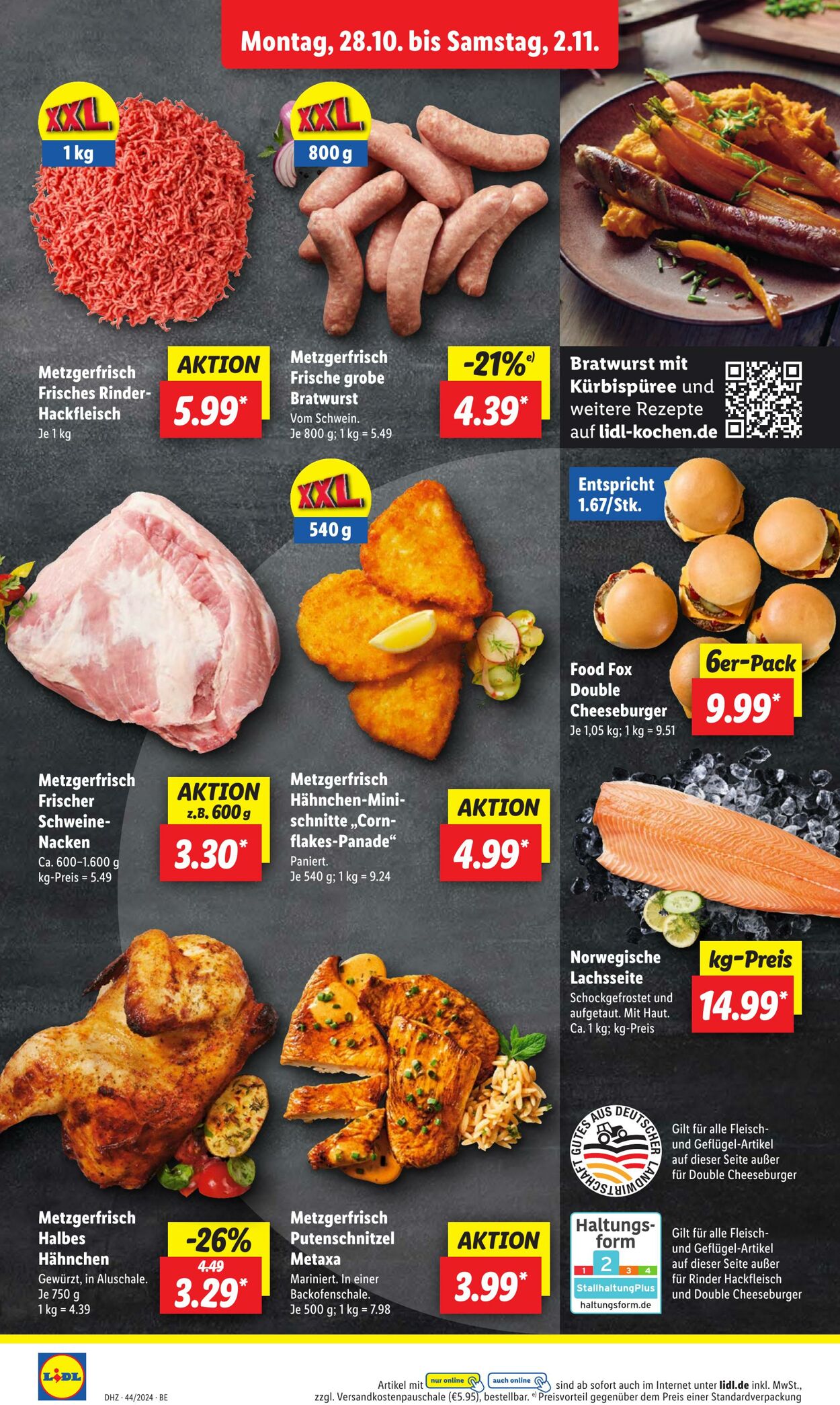 Prospekt Lidl 28.10.2024 - 02.11.2024