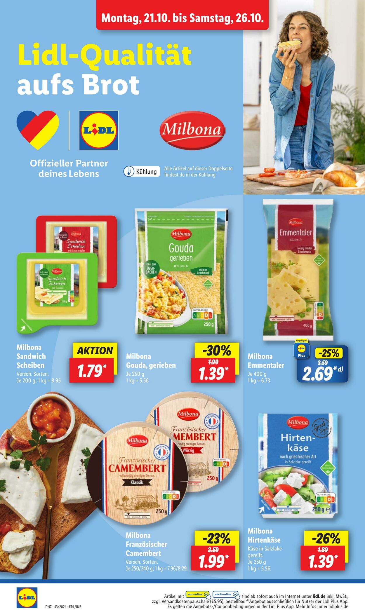 Prospekt Lidl 21.10.2024 - 26.10.2024