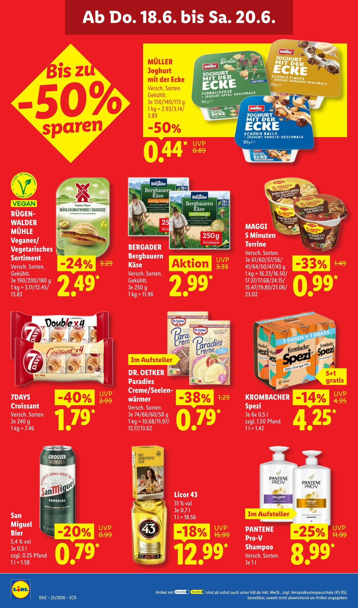 Prospekt Lidl 15.06.2026 - 20.06.2026