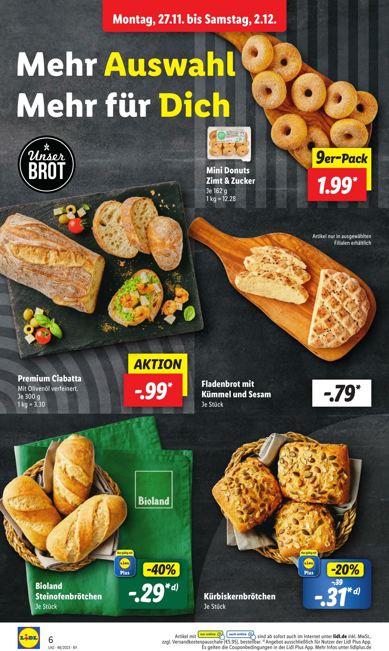 Prospekt Lidl 27.11.2023 - 02.12.2023