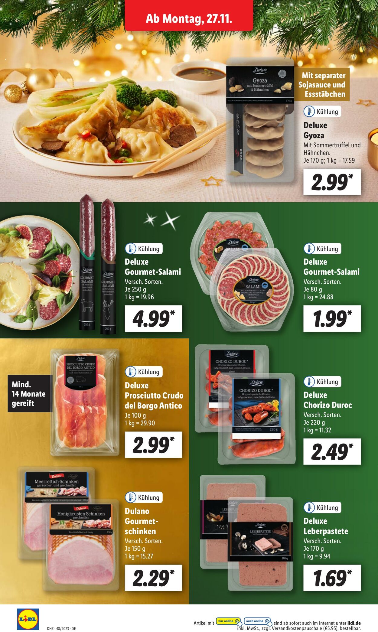 Prospekt Lidl 27.11.2023 - 02.12.2023