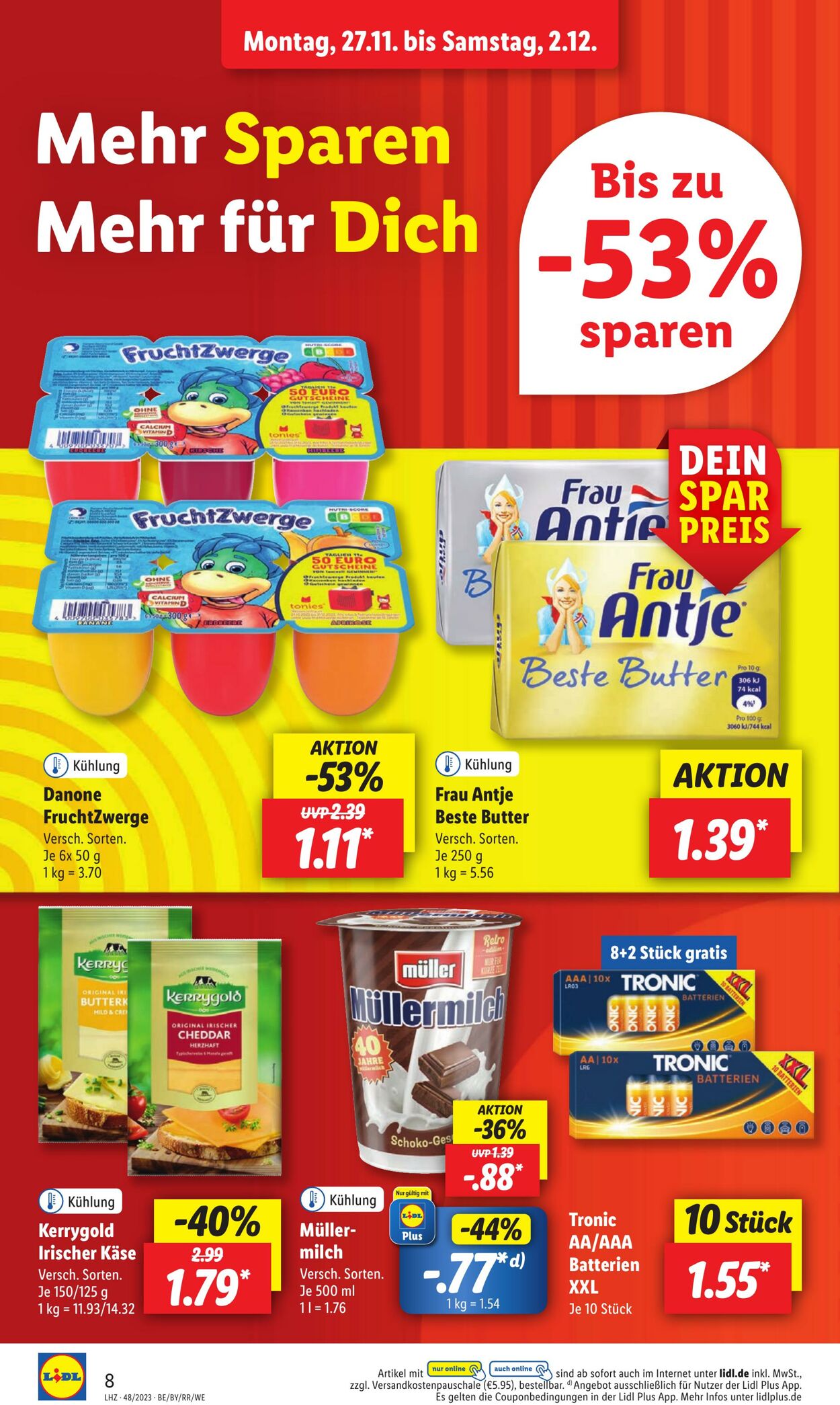 Prospekt Lidl 27.11.2023 - 02.12.2023