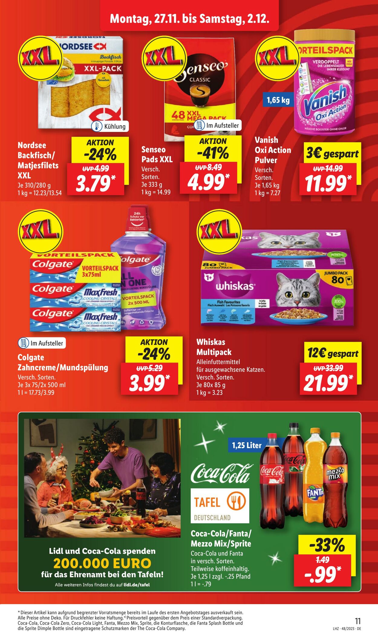 Prospekt Lidl 27.11.2023 - 02.12.2023