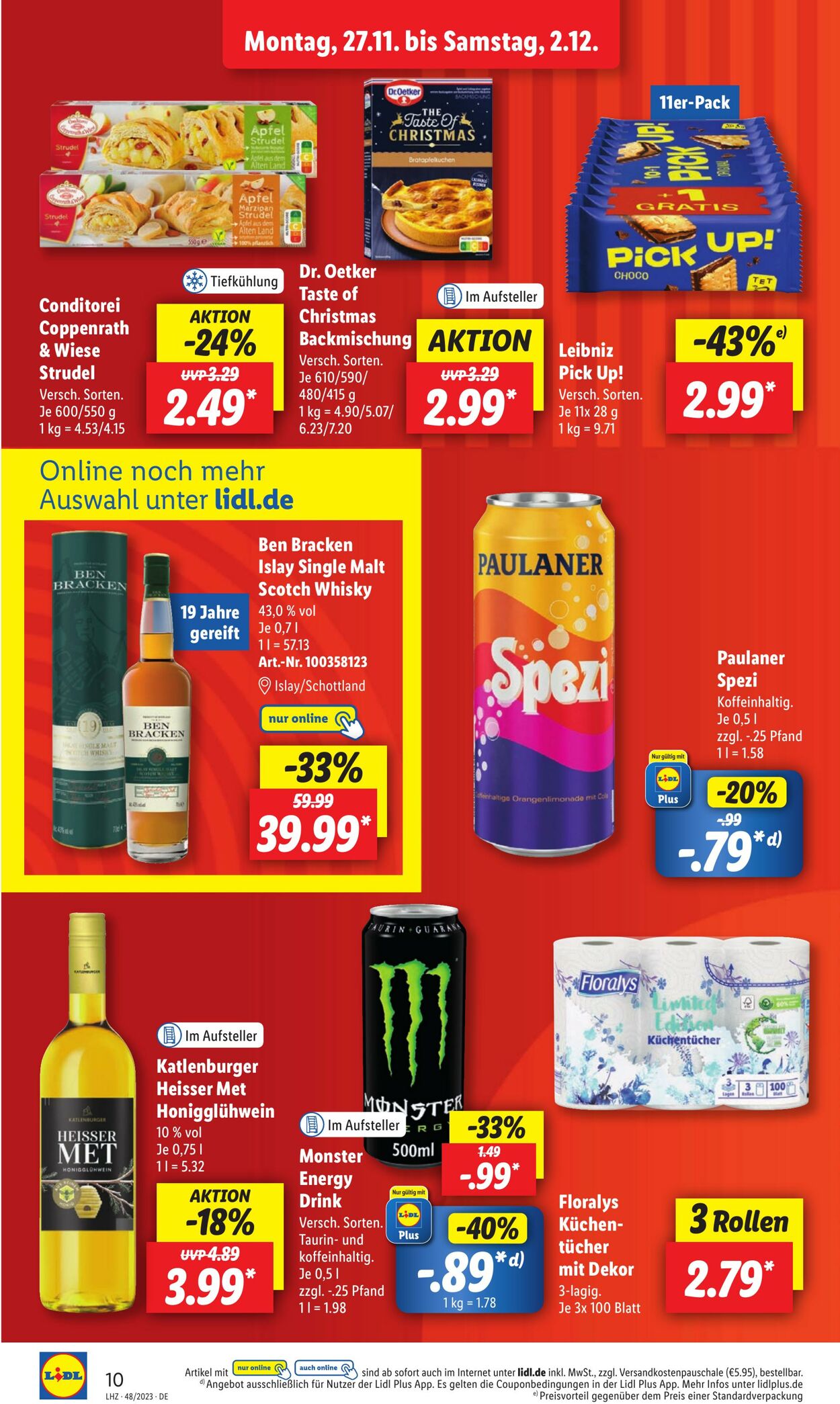 Prospekt Lidl 27.11.2023 - 02.12.2023