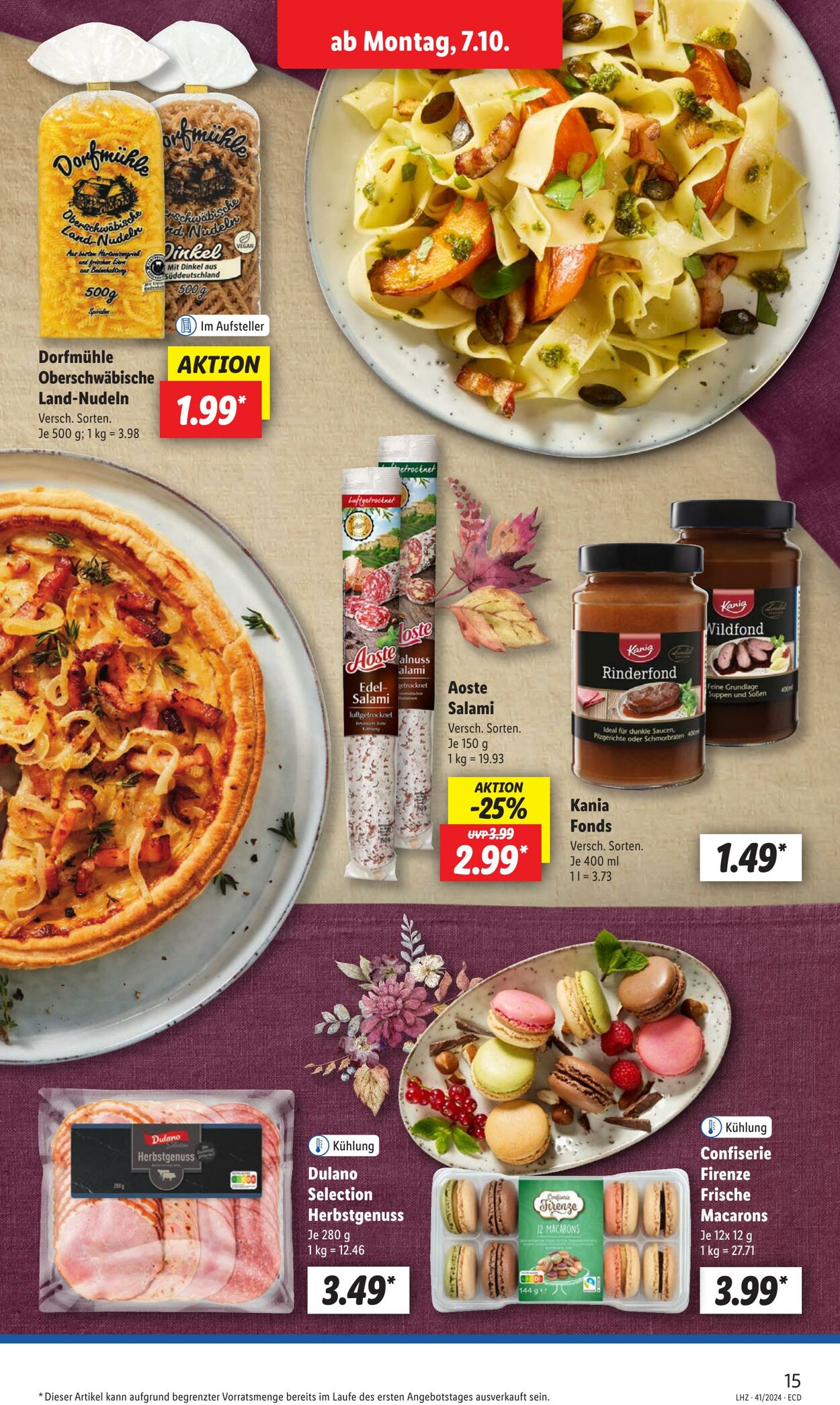 Prospekt Lidl 07.10.2024 - 12.10.2024