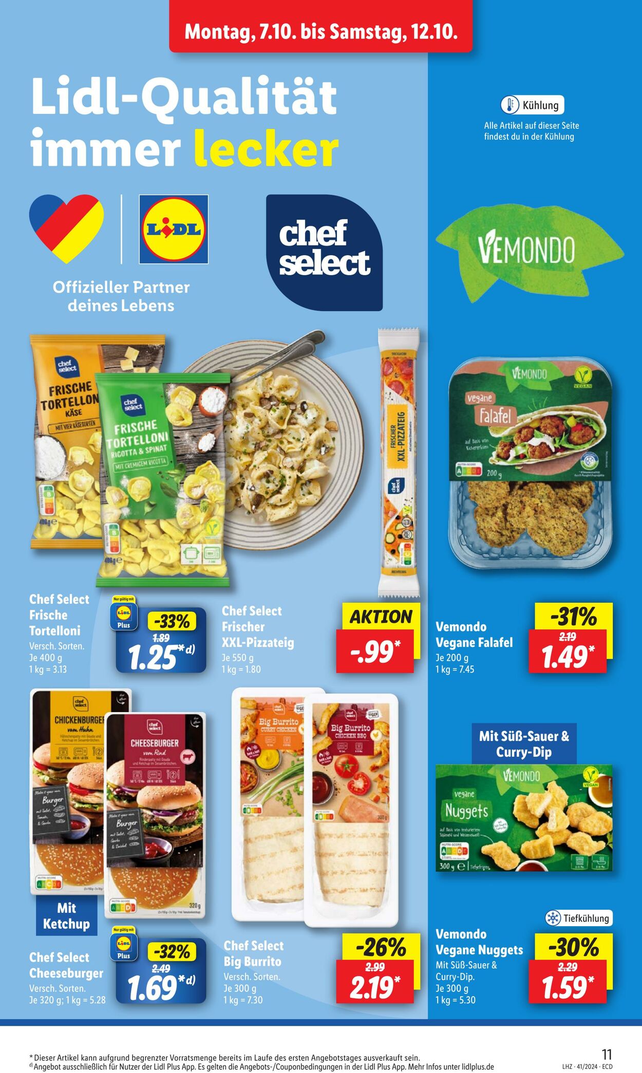 Prospekt Lidl 07.10.2024 - 12.10.2024