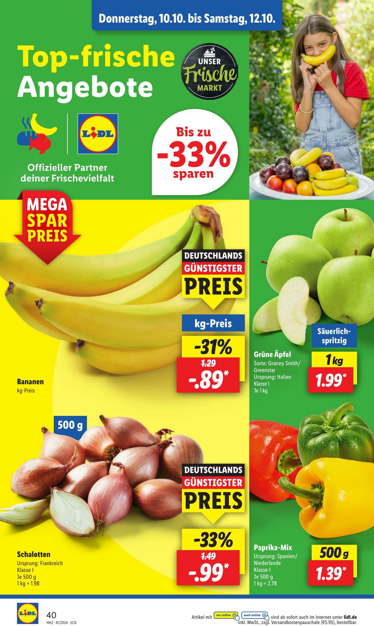 Prospekt Lidl 07.10.2024 - 12.10.2024