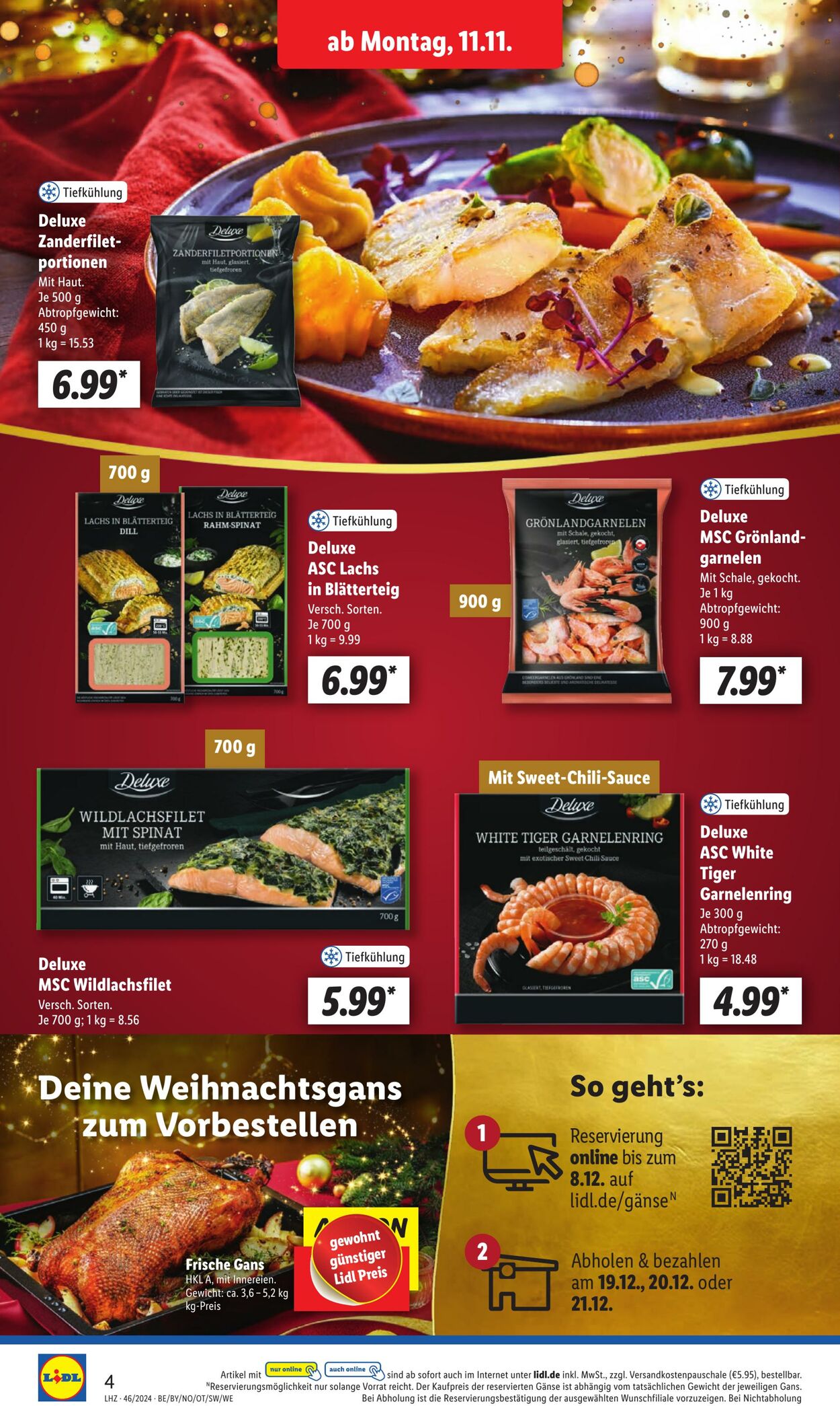 Prospekt Lidl 11.11.2024 - 16.11.2024