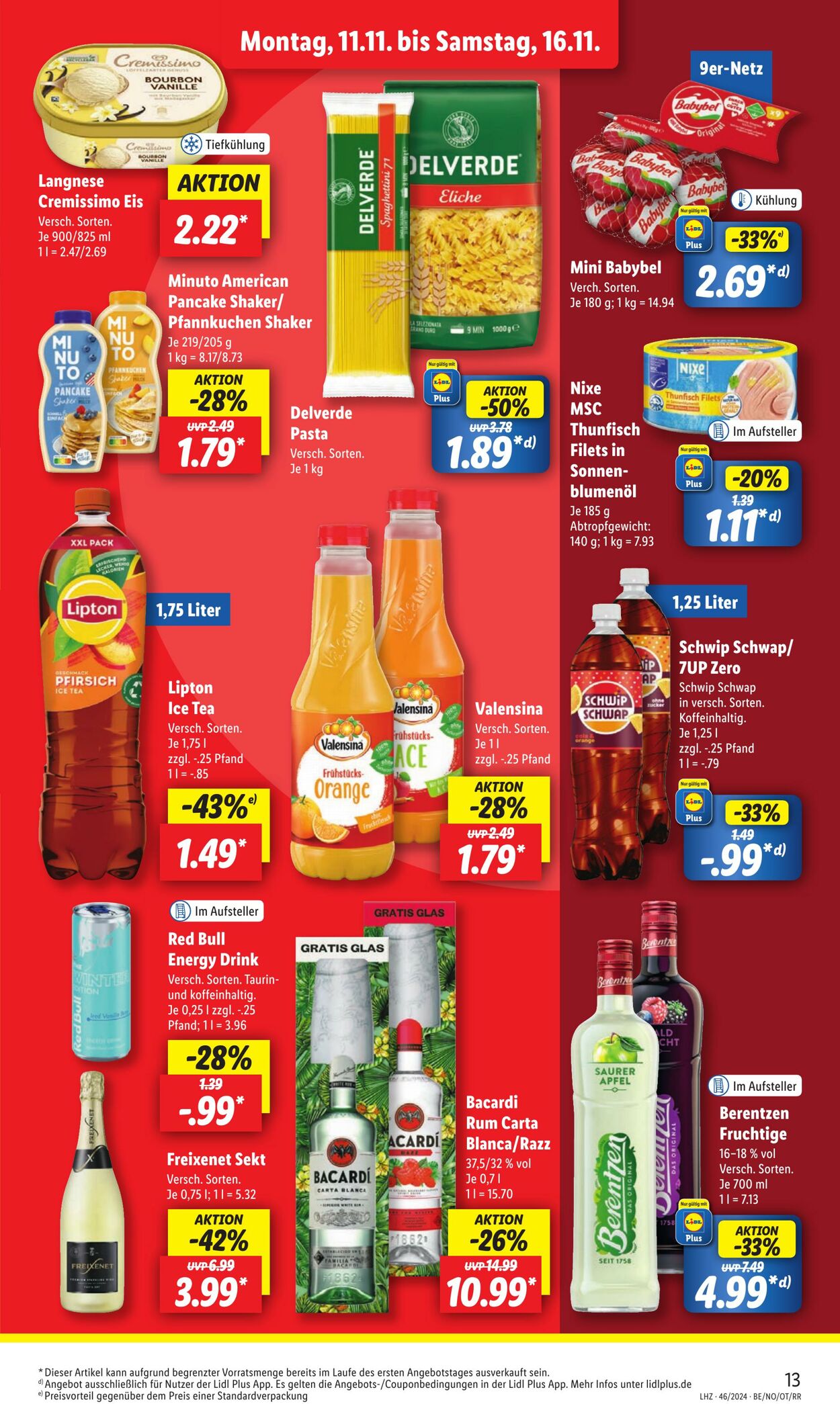 Prospekt Lidl 11.11.2024 - 16.11.2024