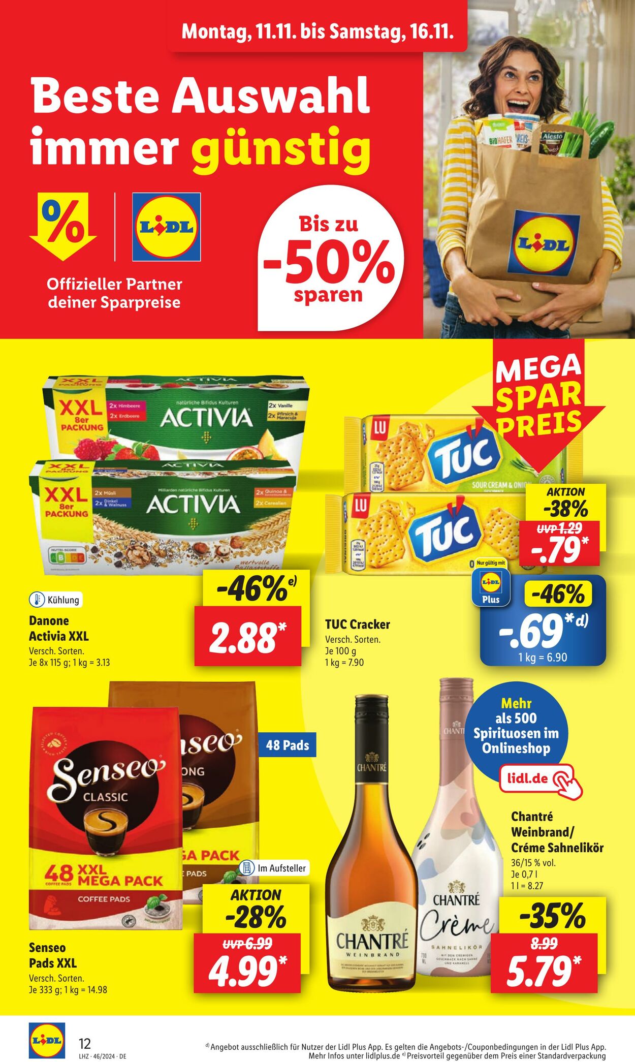 Prospekt Lidl 11.11.2024 - 16.11.2024