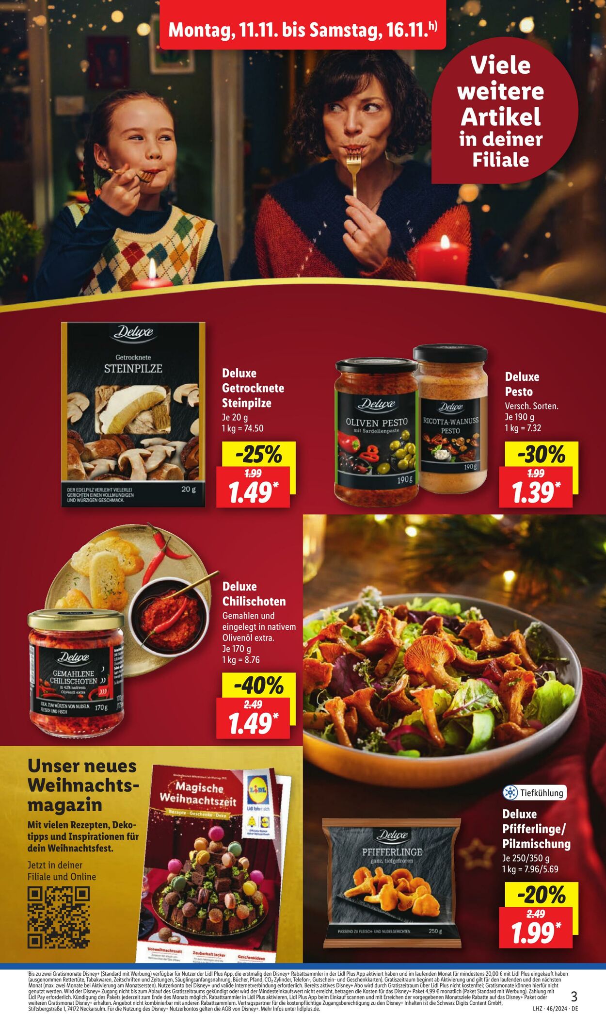 Prospekt Lidl 11.11.2024 - 16.11.2024