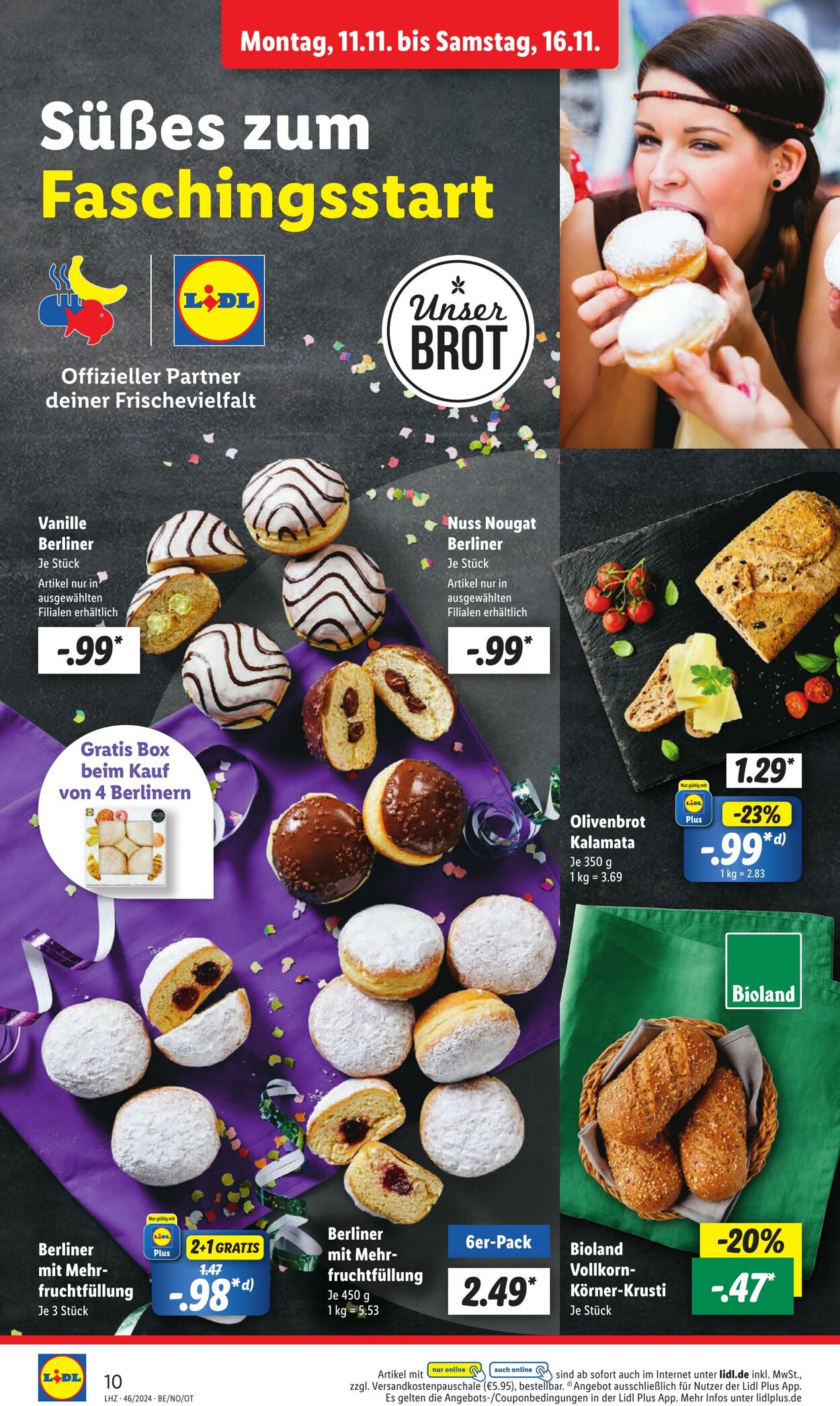 Prospekt Lidl 11.11.2024 - 16.11.2024