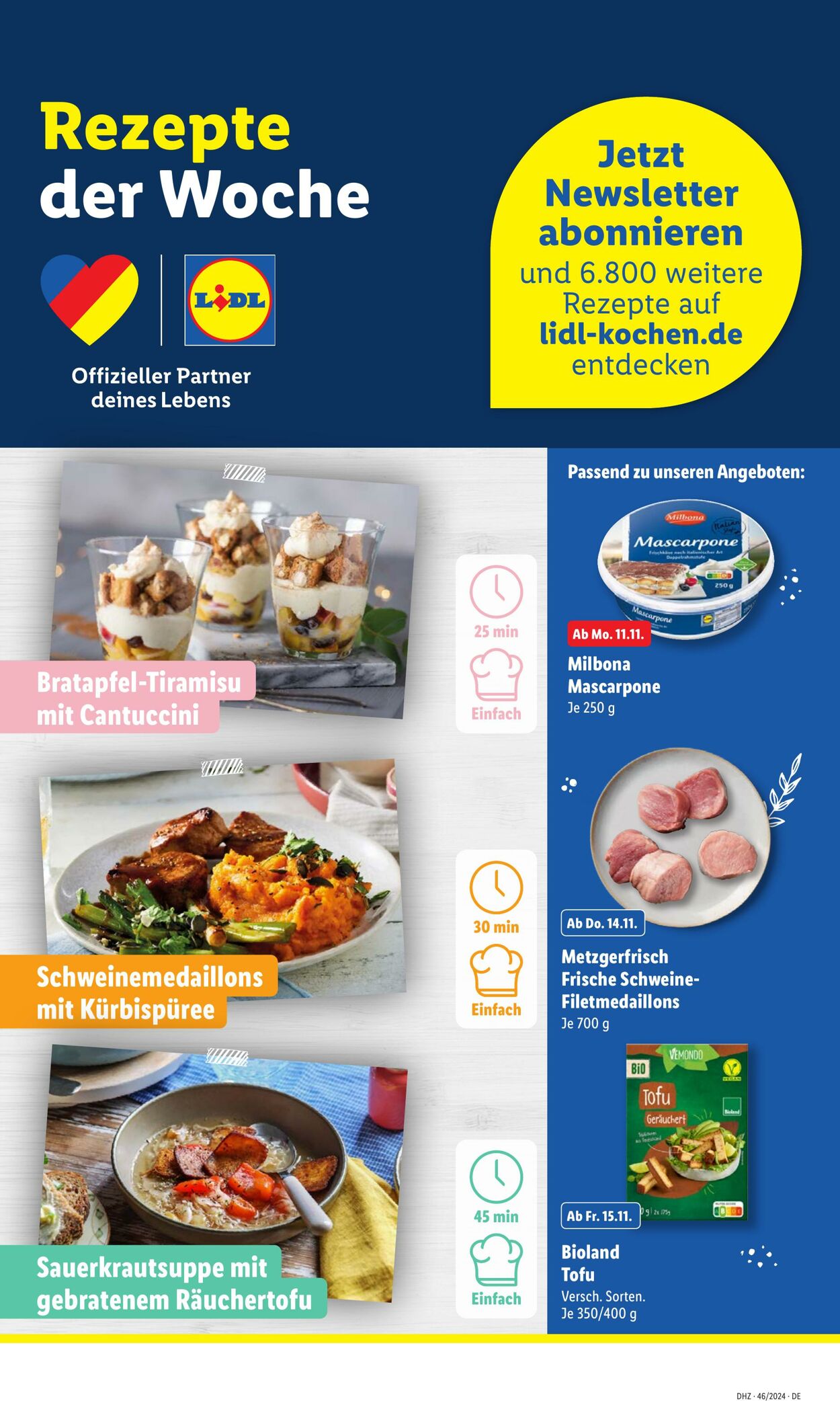 Prospekt Lidl 11.11.2024 - 16.11.2024