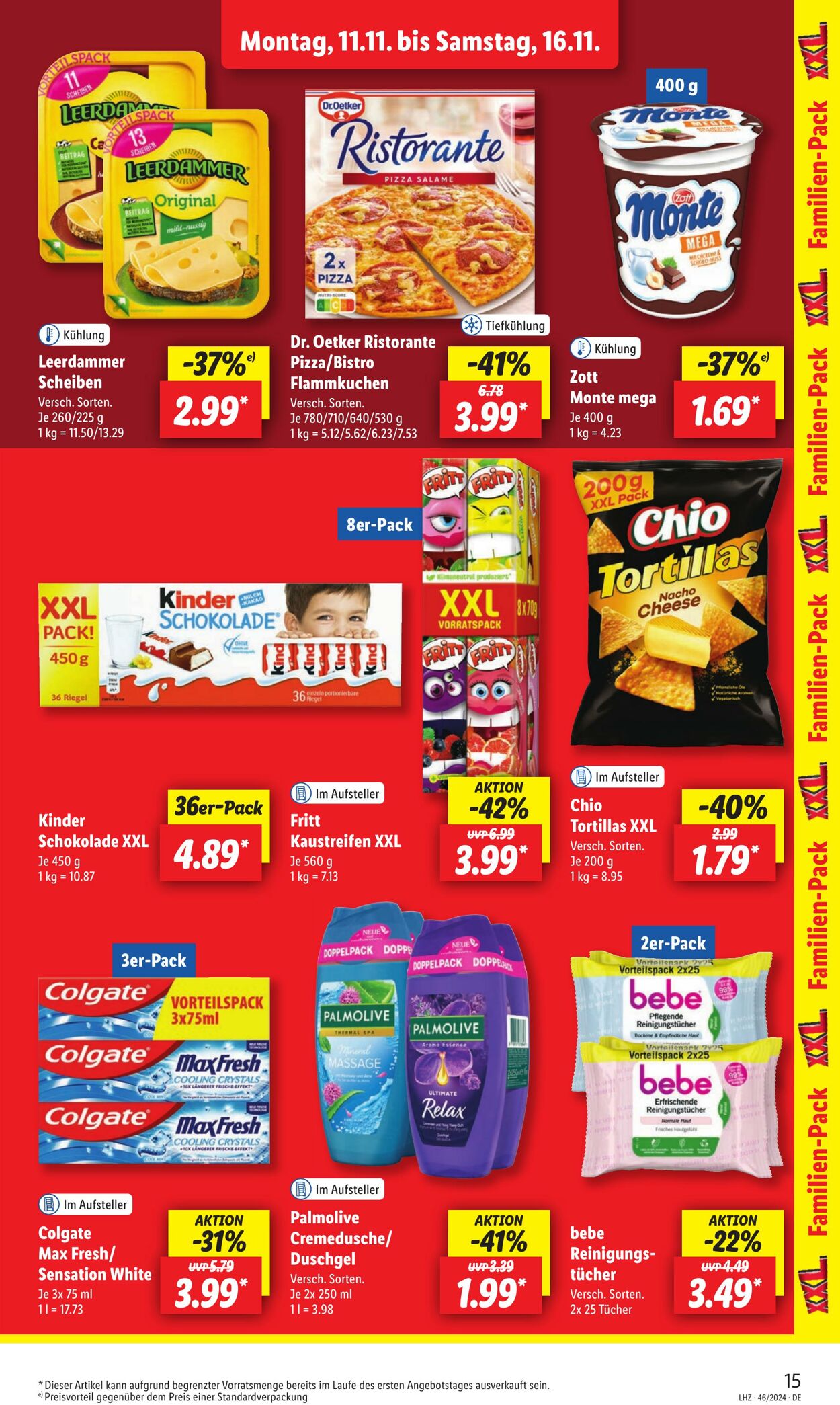 Prospekt Lidl 11.11.2024 - 16.11.2024