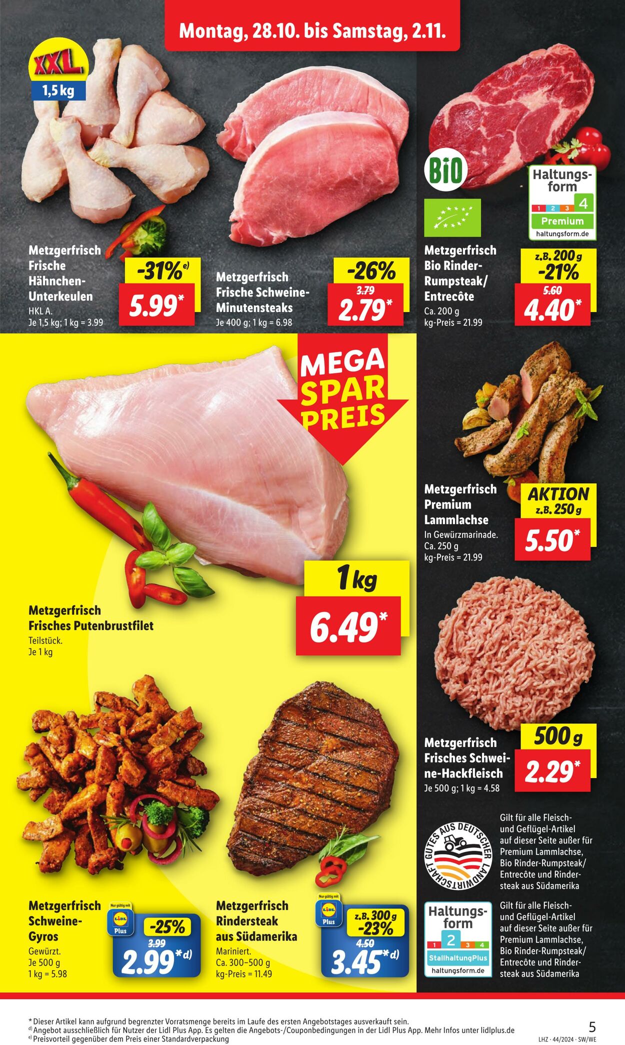 Prospekt Lidl 28.10.2024 - 02.11.2024