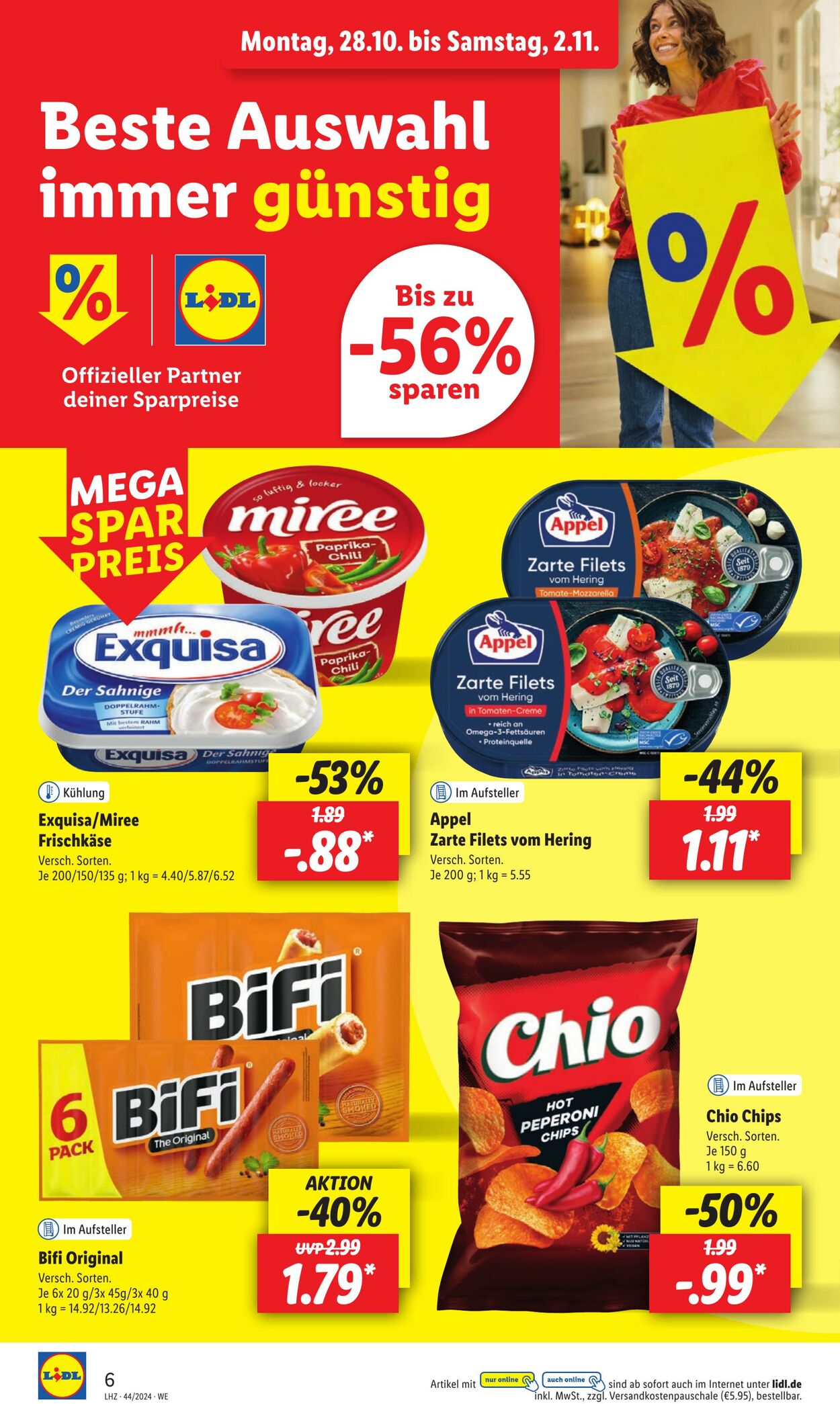 Prospekt Lidl 28.10.2024 - 02.11.2024