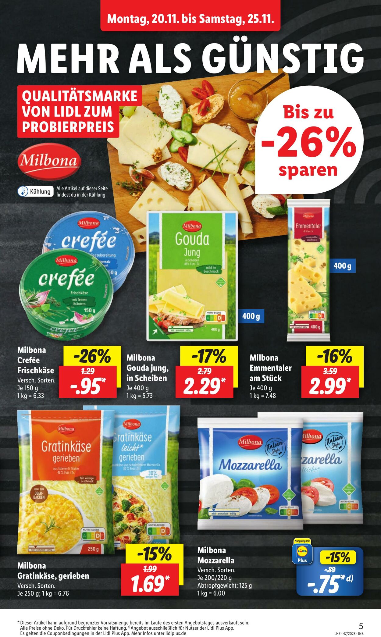 Prospekt Lidl 20.11.2023 - 25.11.2023