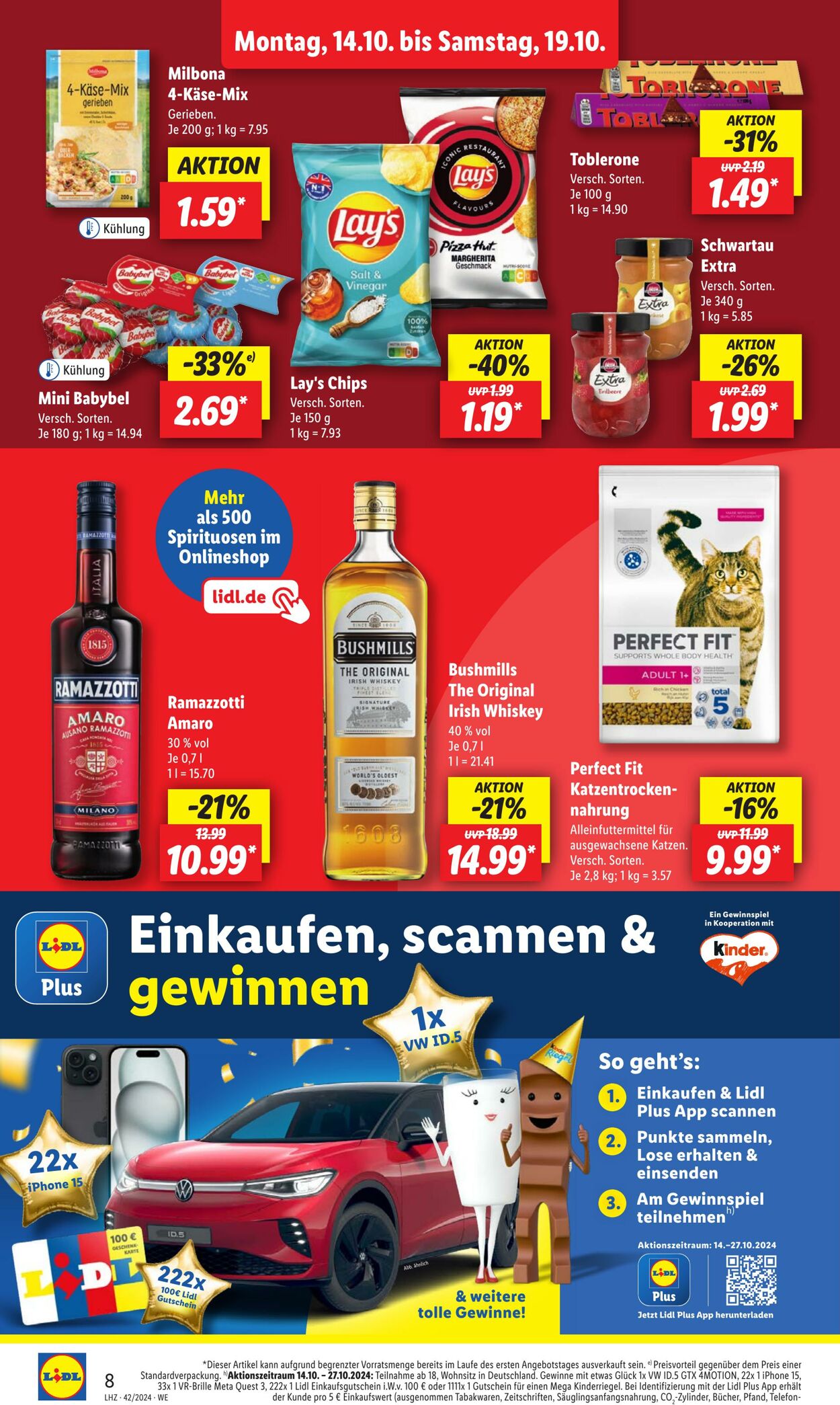 Prospekt Lidl 14.10.2024 - 19.10.2024