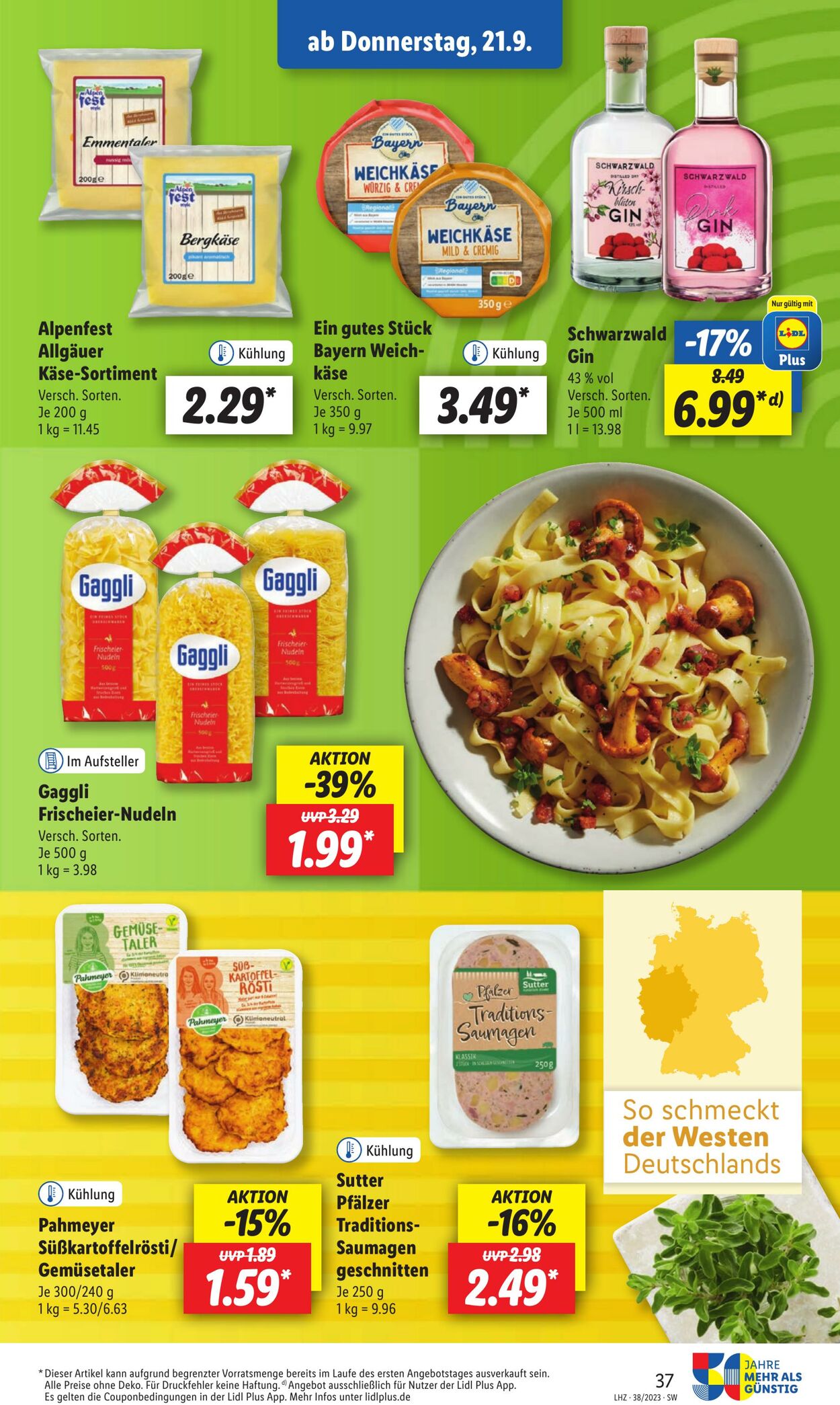 Prospekt Lidl 18.09.2023 - 23.09.2023