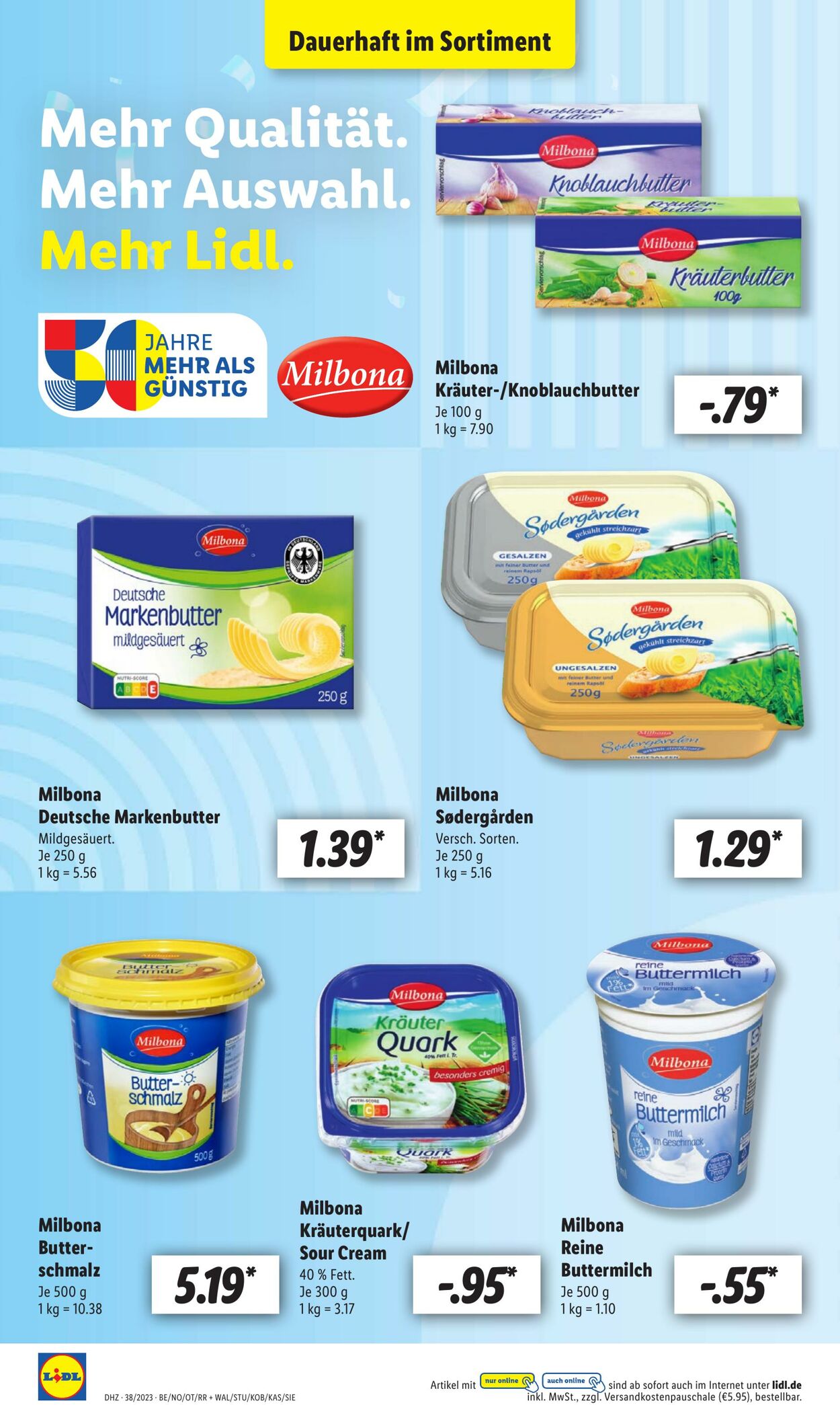 Prospekt Lidl 18.09.2023 - 23.09.2023