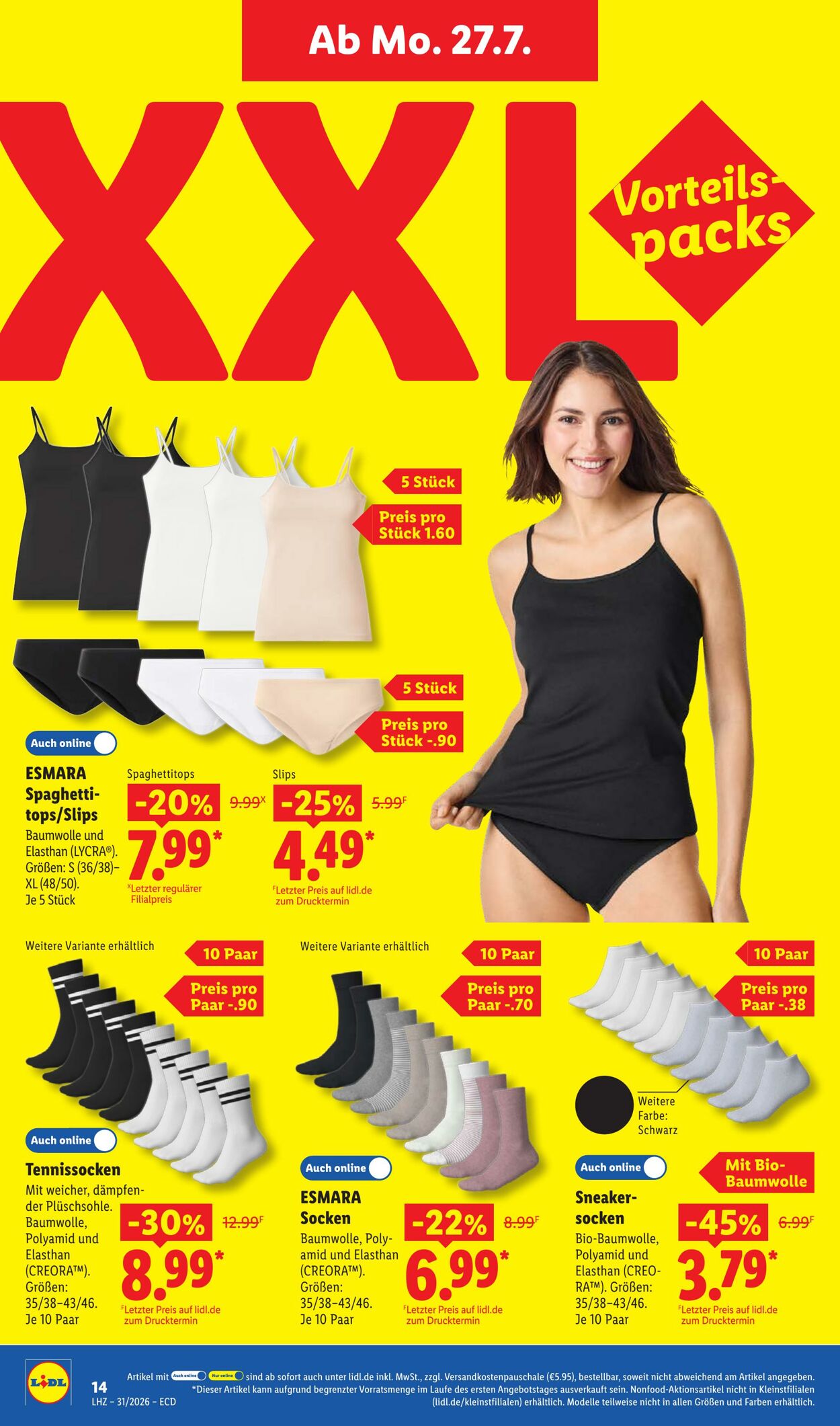 Prospekt Lidl 27.07.2026 - 01.08.2026