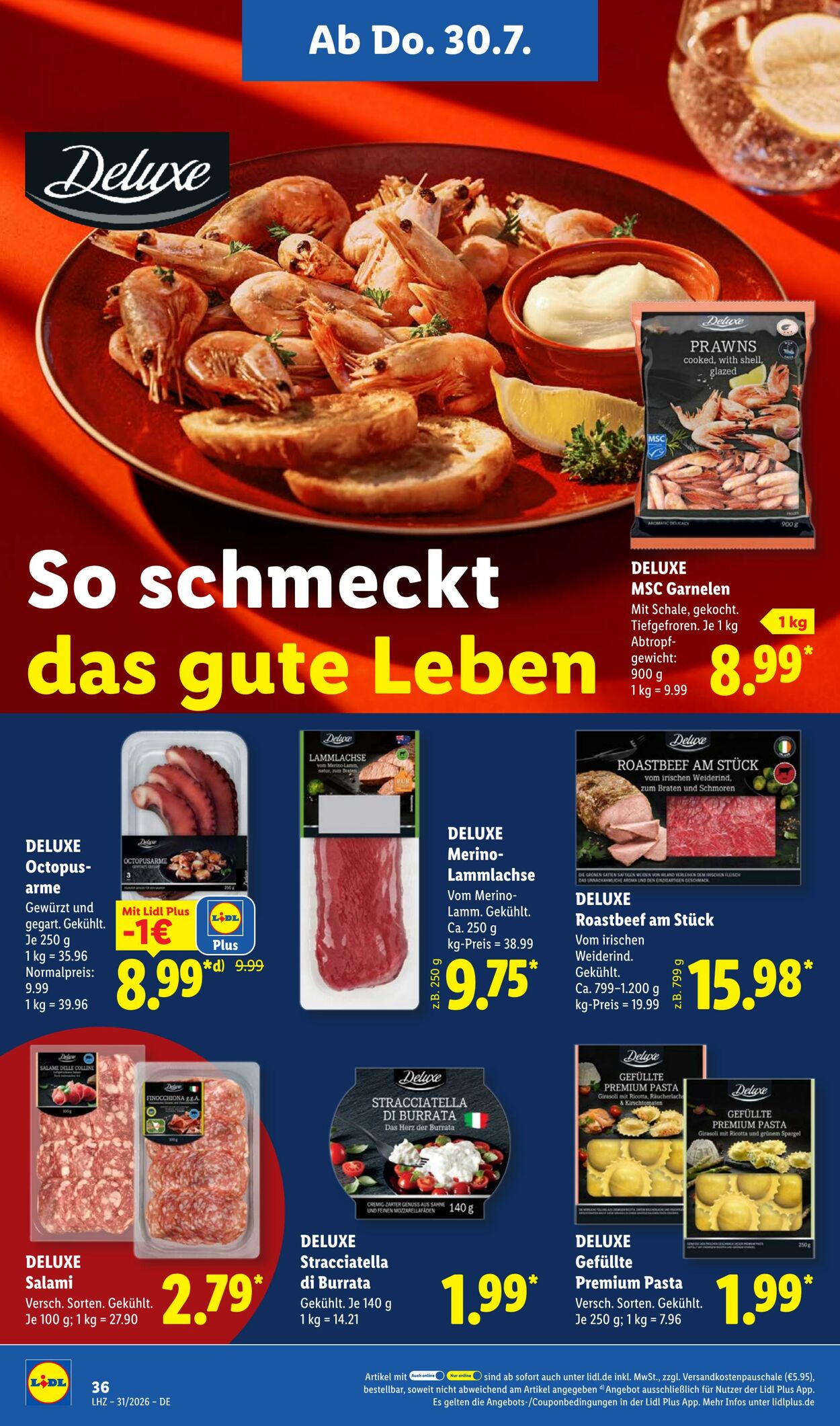 Prospekt Lidl 27.07.2026 - 01.08.2026