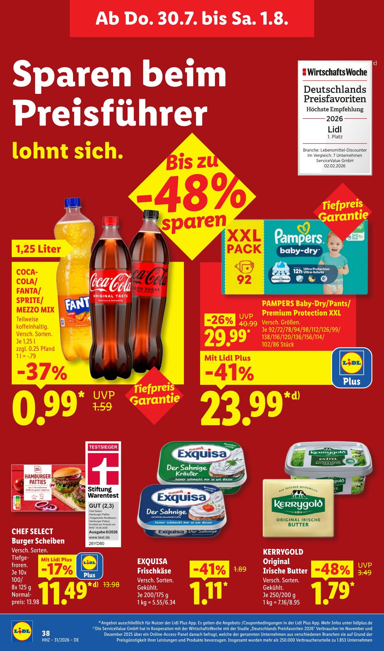 Prospekt Lidl 27.07.2026 - 01.08.2026