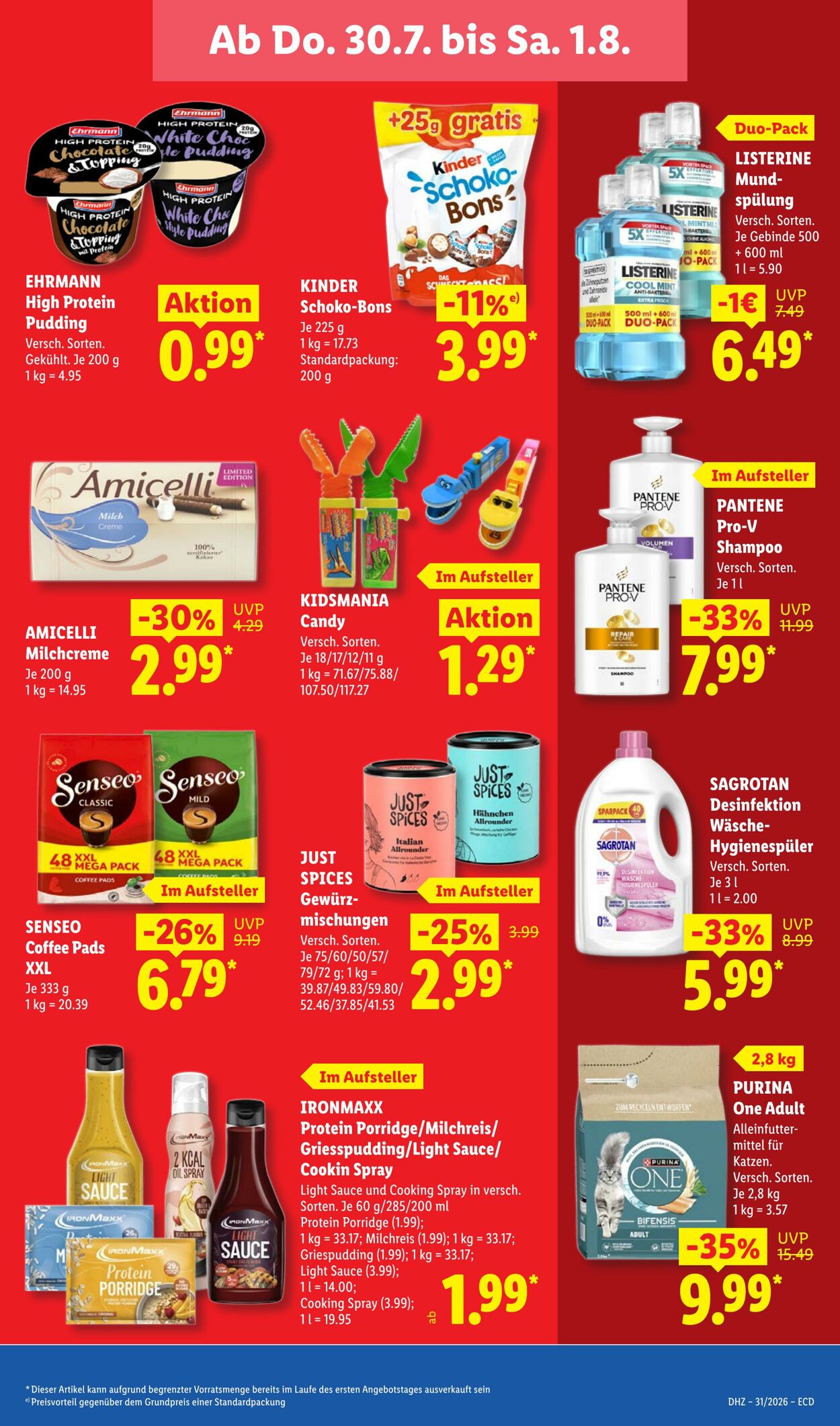 Prospekt Lidl 27.07.2026 - 01.08.2026