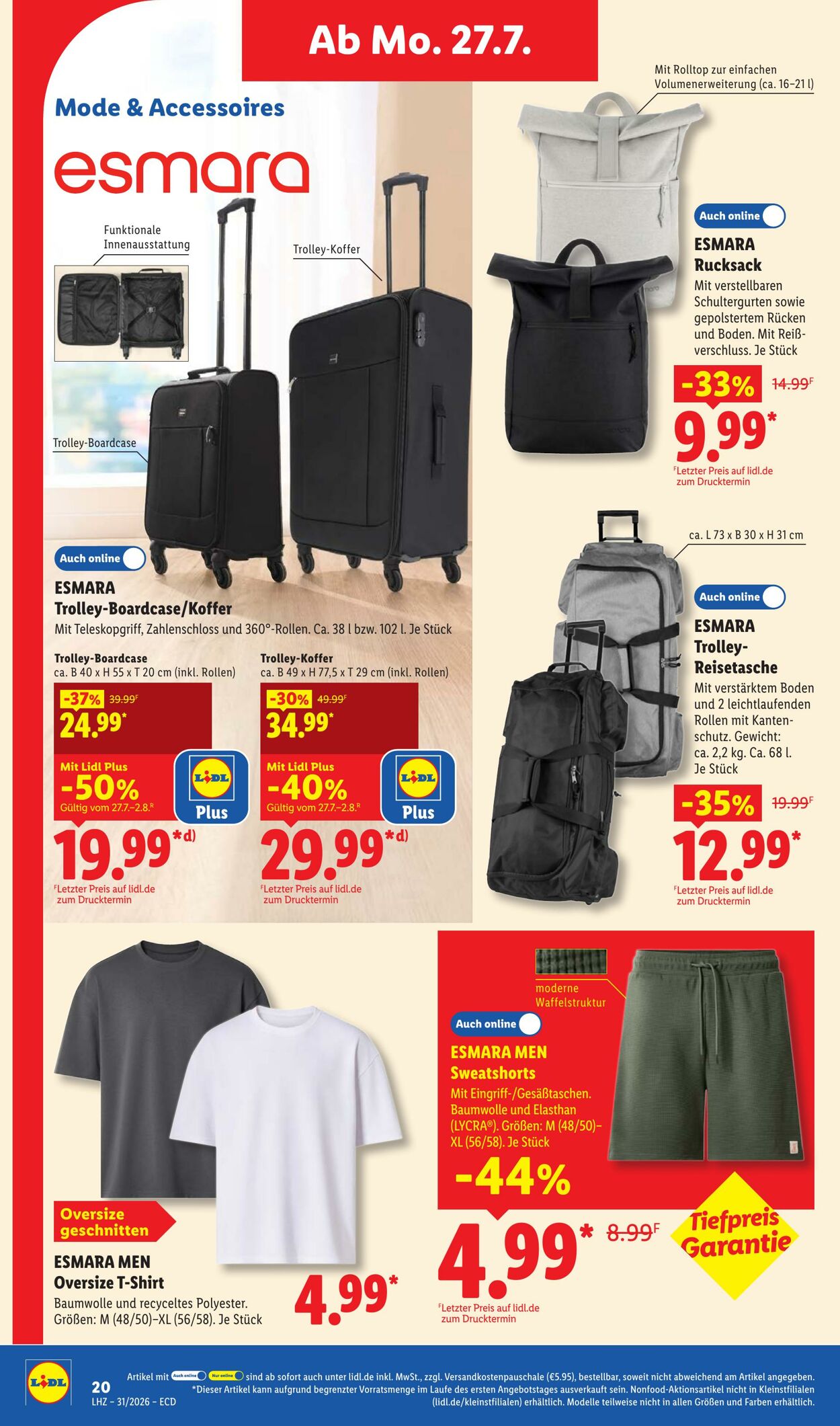 Prospekt Lidl 27.07.2026 - 01.08.2026