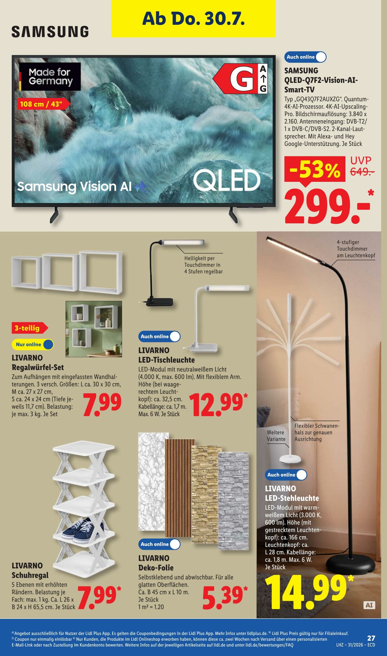 Prospekt Lidl 27.07.2026 - 01.08.2026