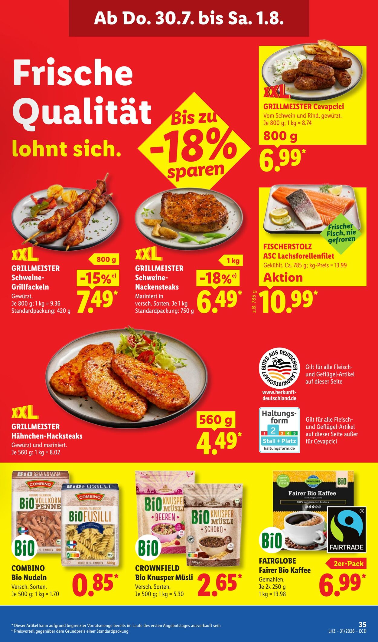 Prospekt Lidl 27.07.2026 - 01.08.2026
