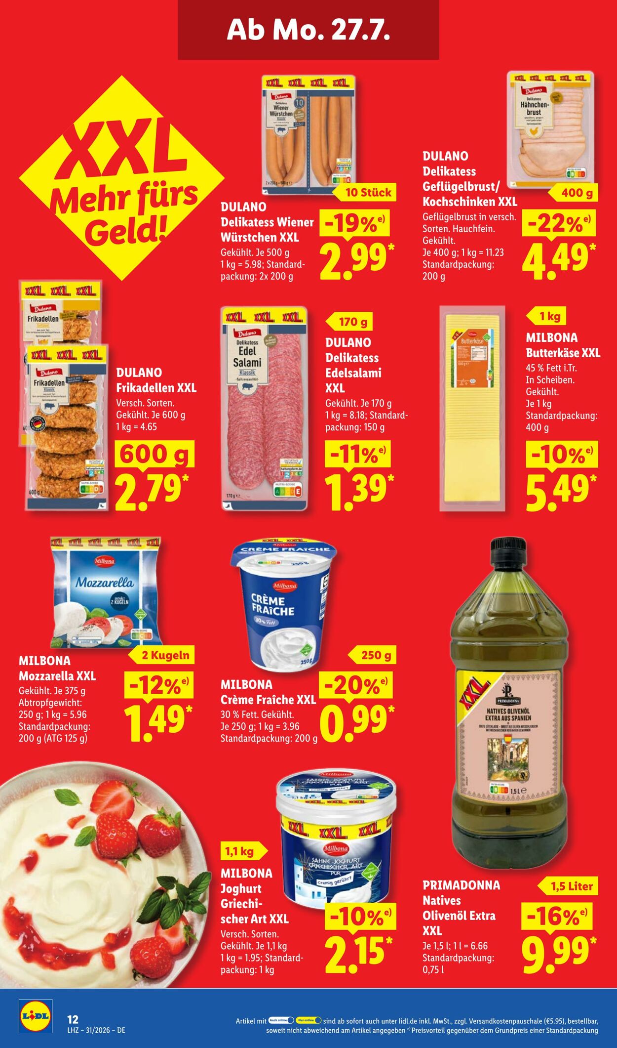 Prospekt Lidl 27.07.2026 - 01.08.2026