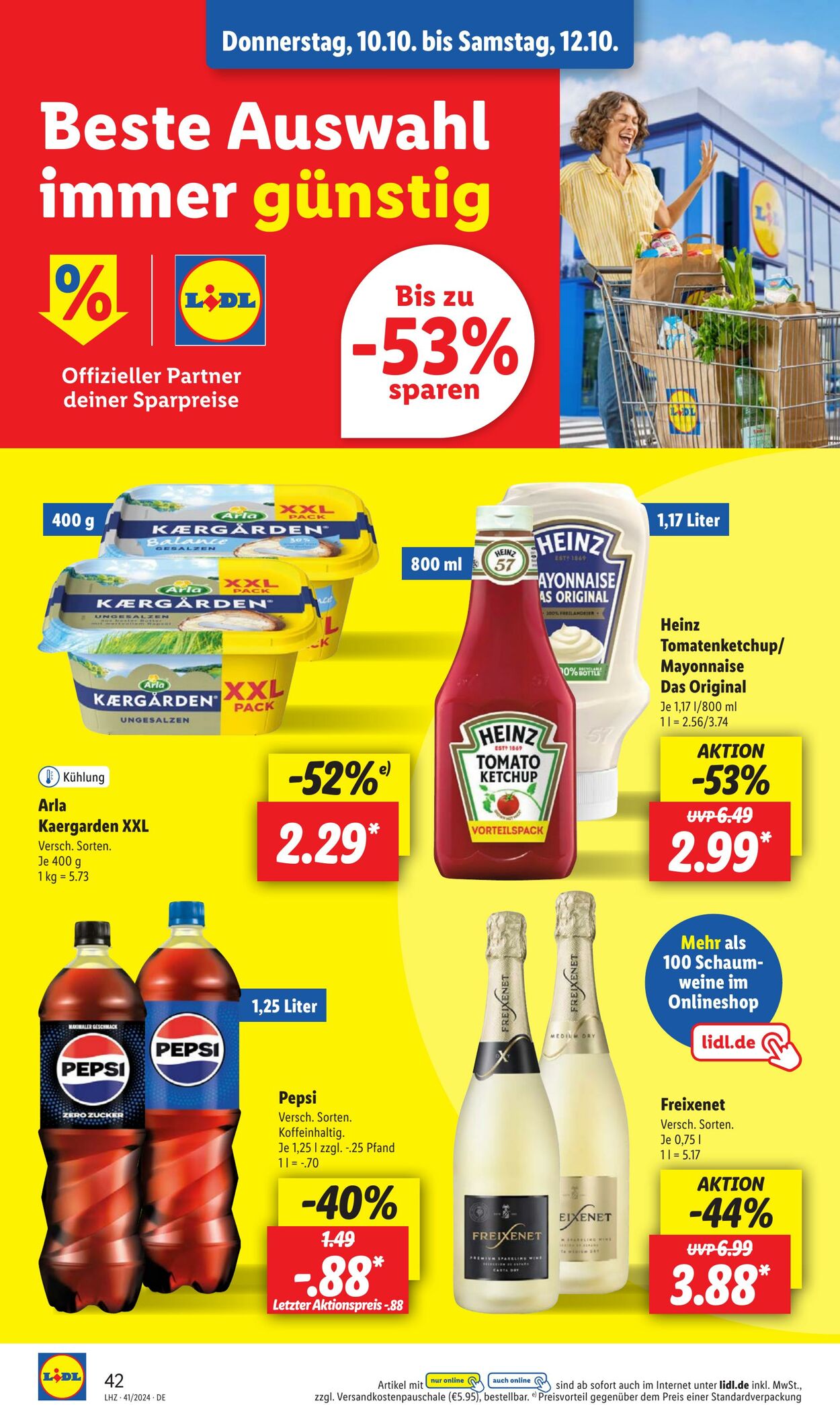 Prospekt Lidl 07.10.2024 - 12.10.2024