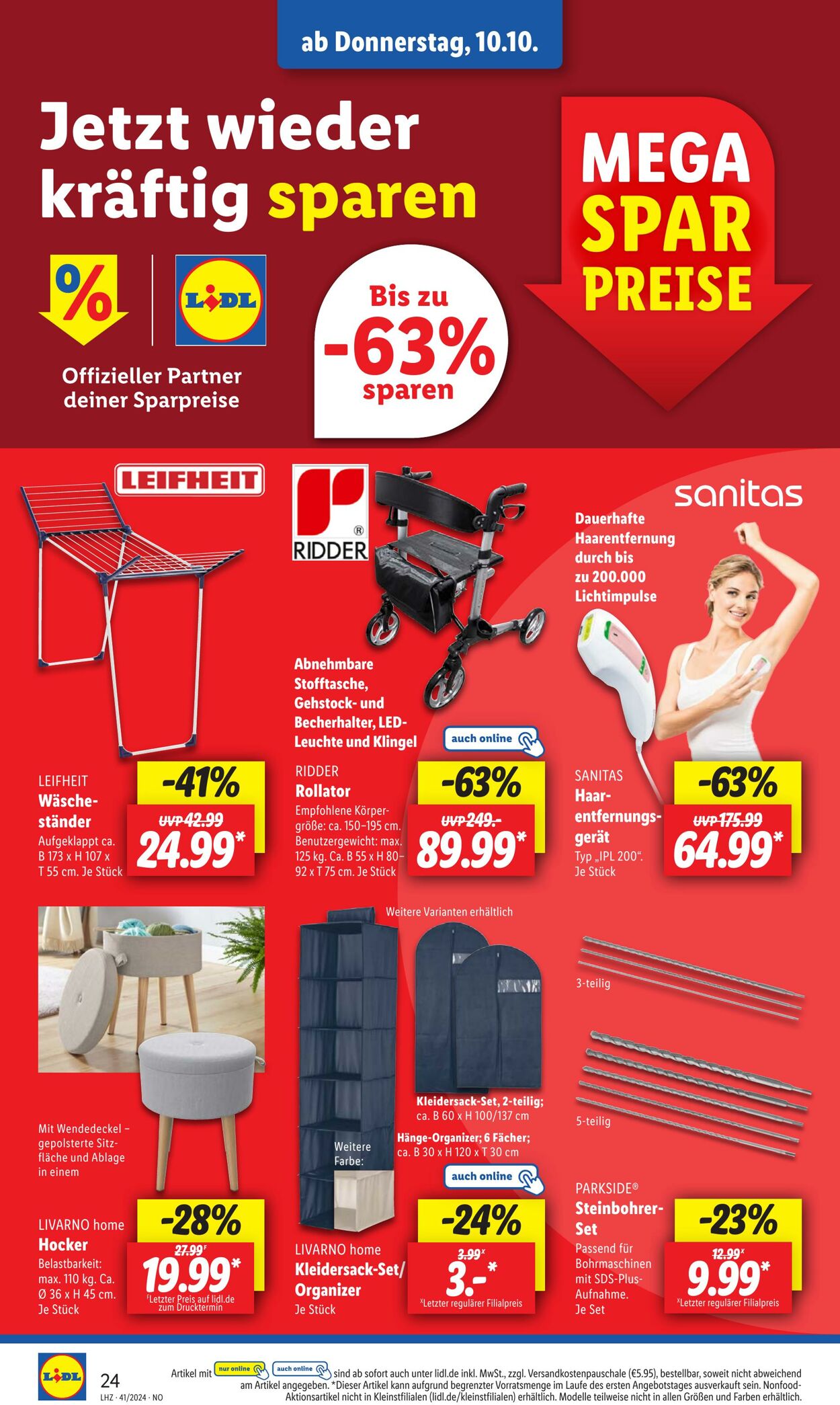 Prospekt Lidl 07.10.2024 - 12.10.2024