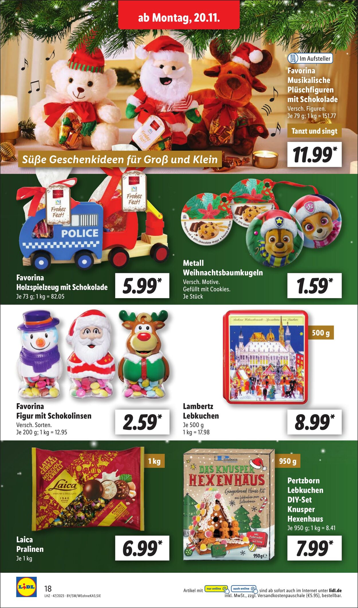 Prospekt Lidl 20.11.2023 - 25.11.2023