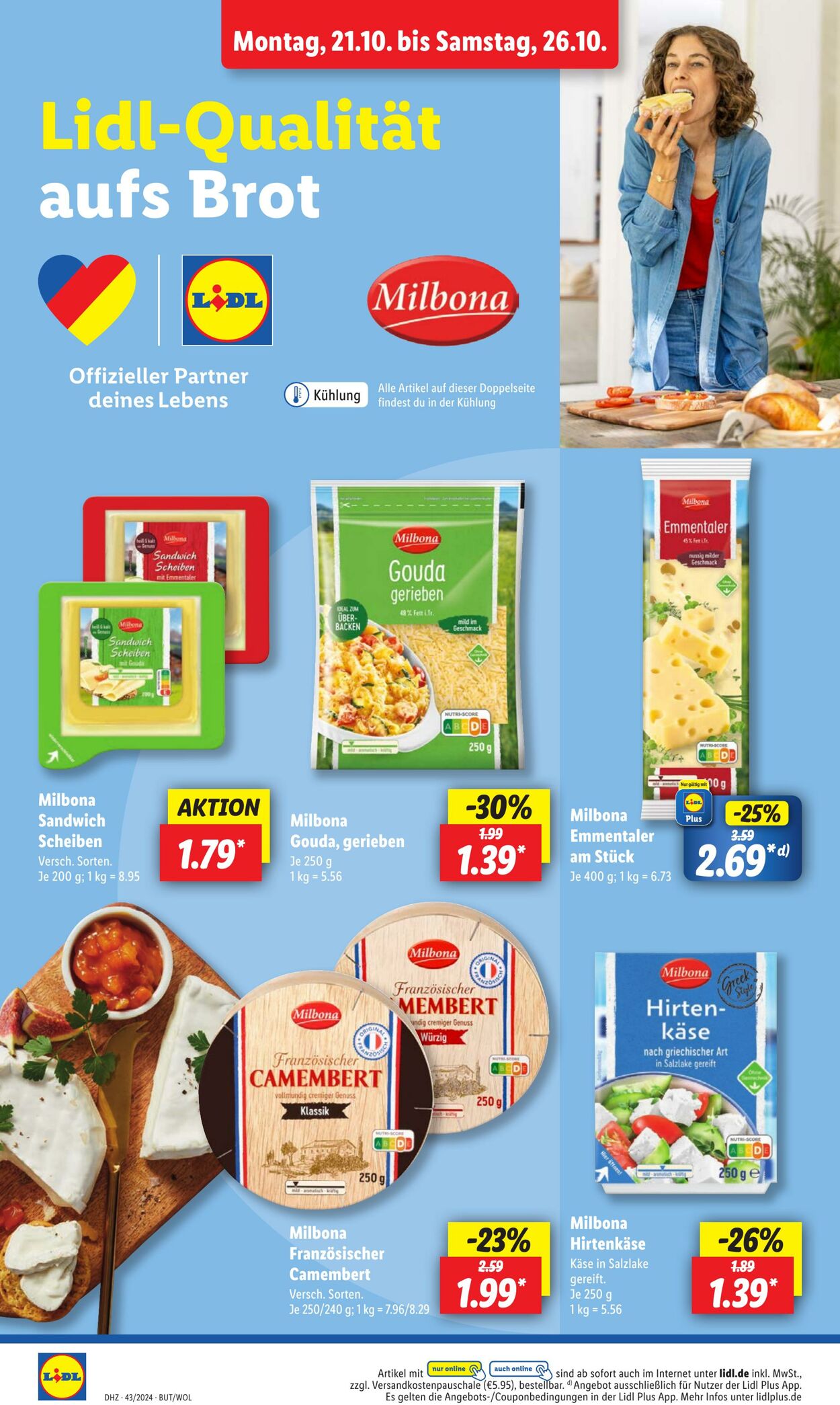 Prospekt Lidl 21.10.2024 - 26.10.2024