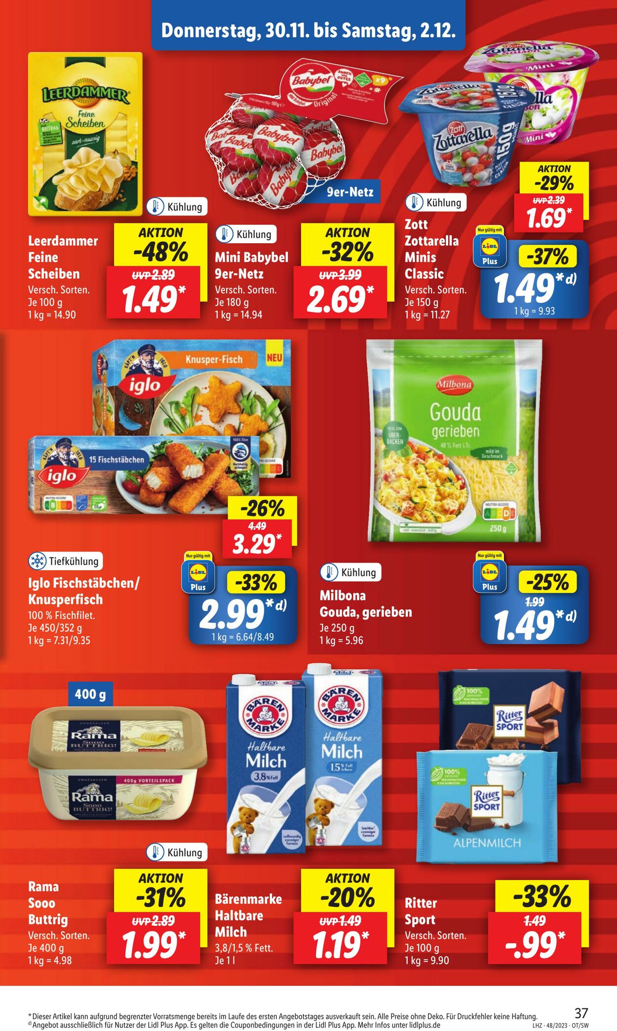 Prospekt Lidl 27.11.2023 - 02.12.2023