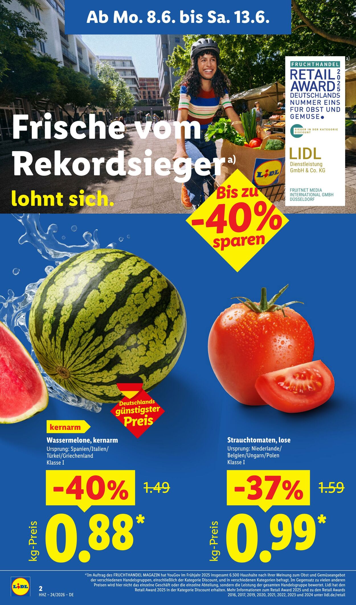 Prospekt Lidl 08.06.2026 - 13.06.2026