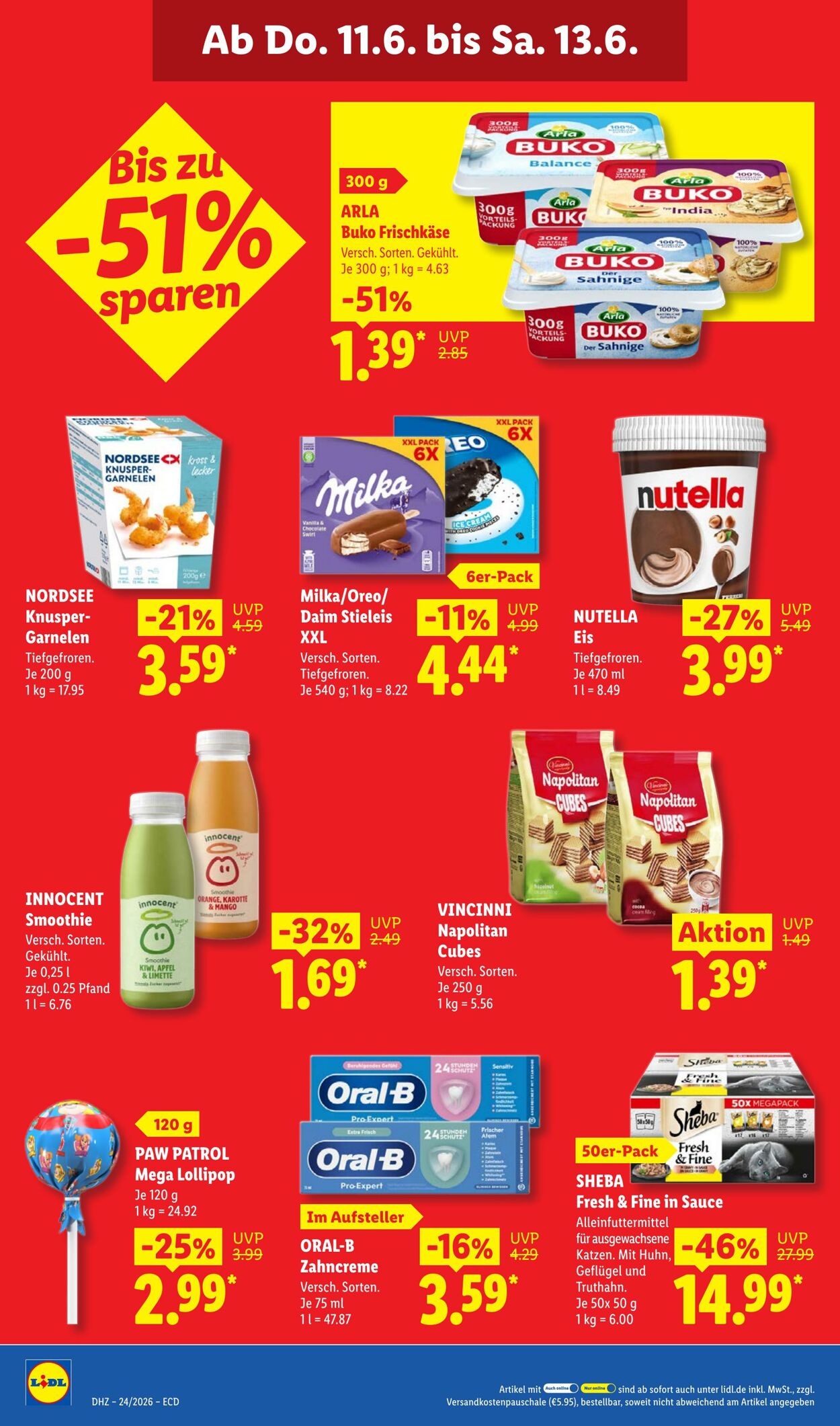 Prospekt Lidl 08.06.2026 - 13.06.2026