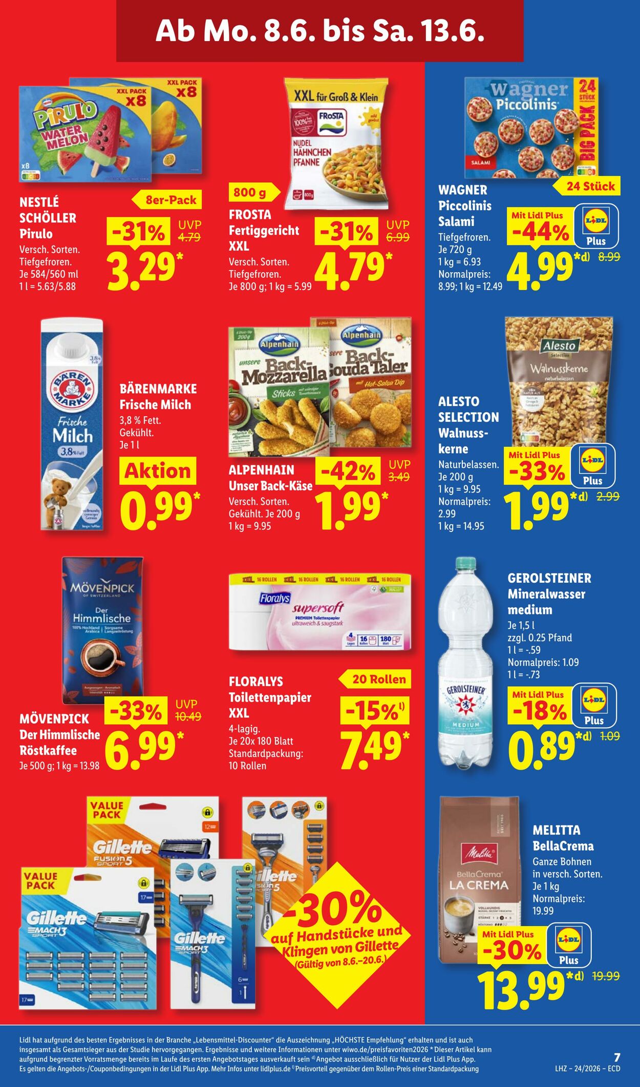 Prospekt Lidl 08.06.2026 - 13.06.2026