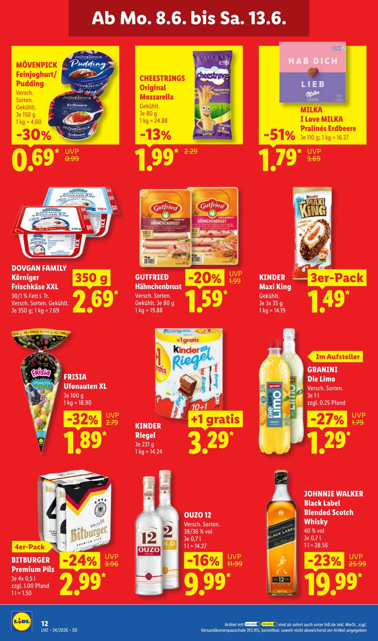 Prospekt Lidl 08.06.2026 - 13.06.2026