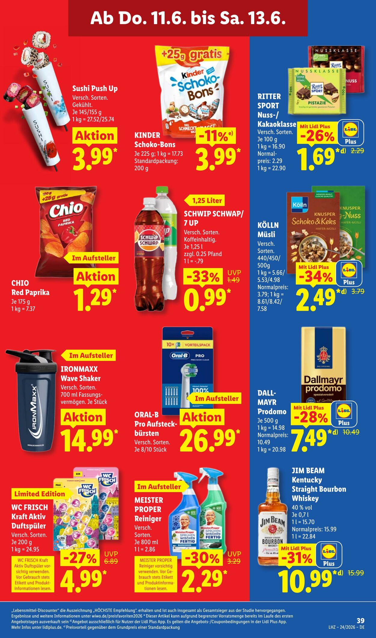 Prospekt Lidl 08.06.2026 - 13.06.2026
