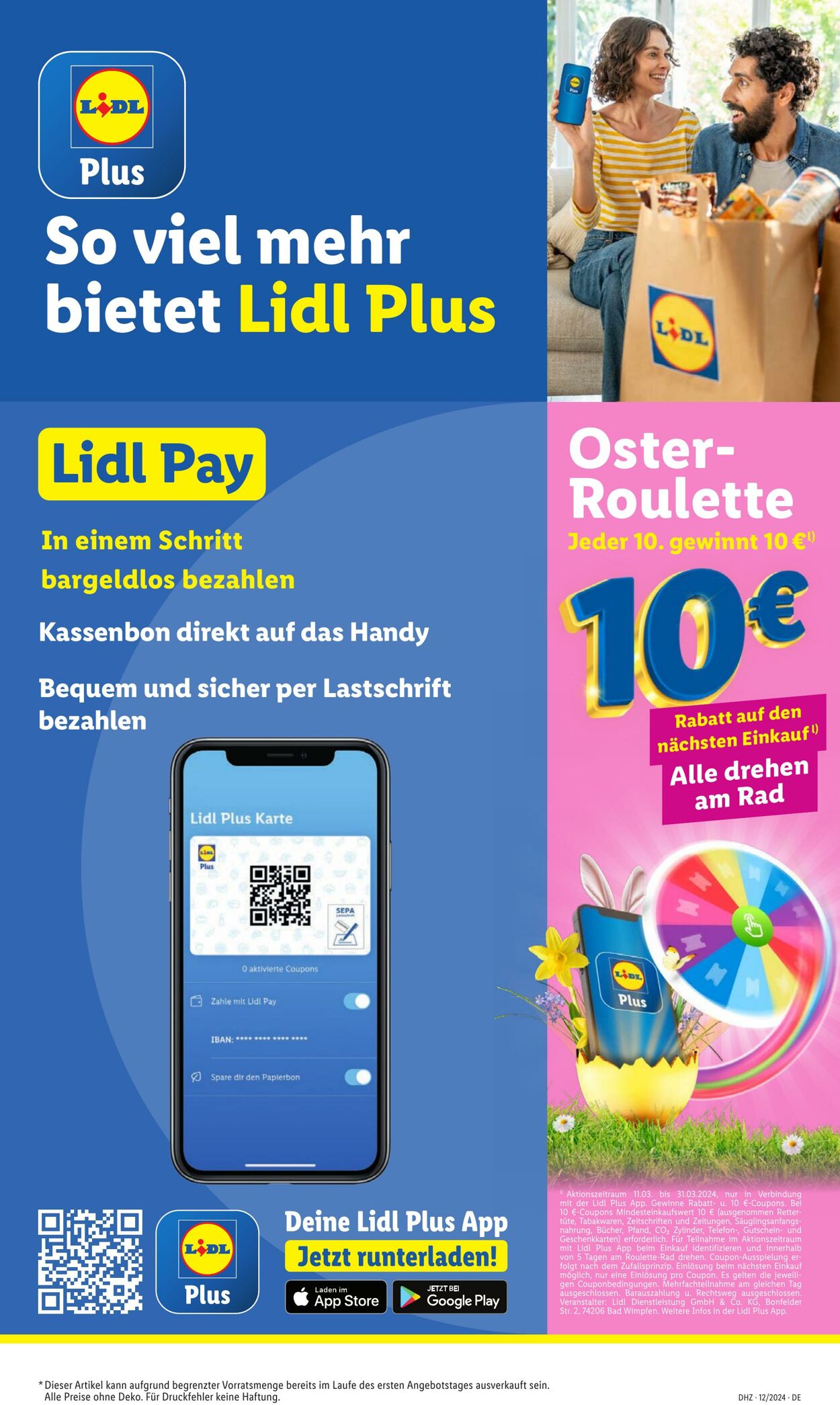 Prospekt Lidl 18.03.2024 - 23.03.2024