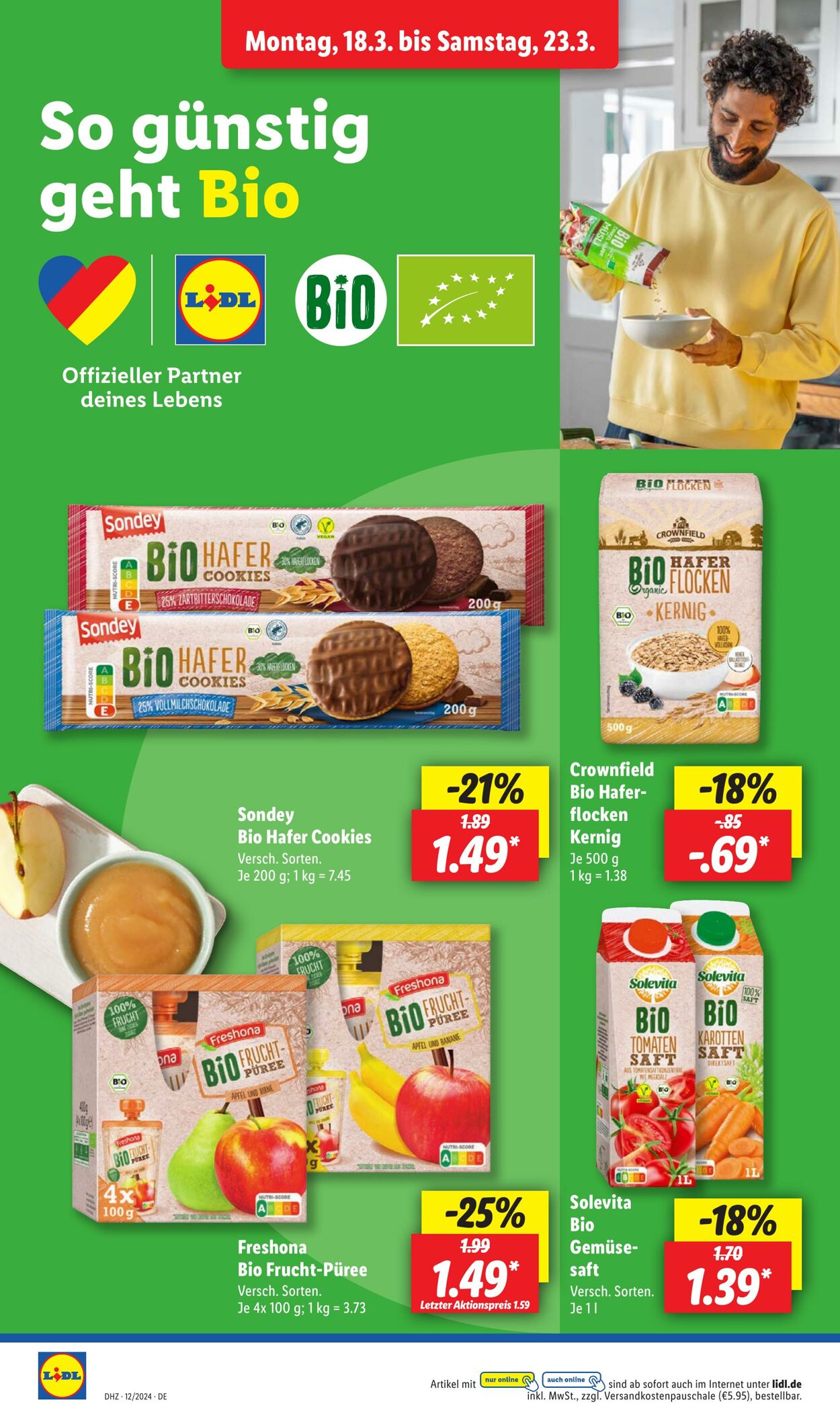 Prospekt Lidl 18.03.2024 - 23.03.2024