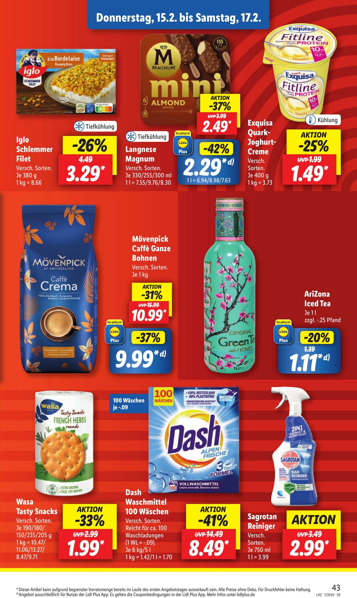 Prospekt Lidl 12.02.2024 - 17.02.2024