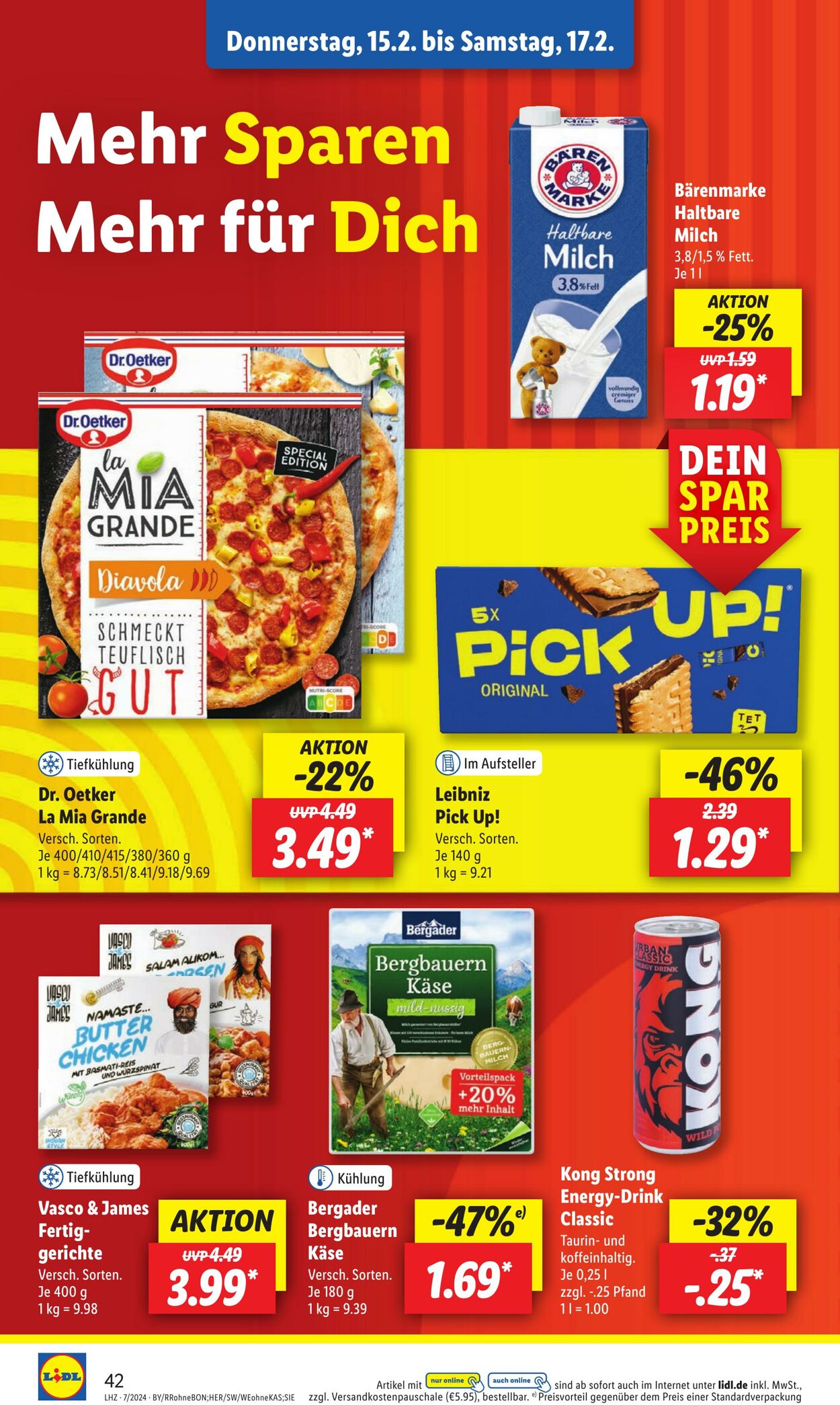 Prospekt Lidl 12.02.2024 - 17.02.2024