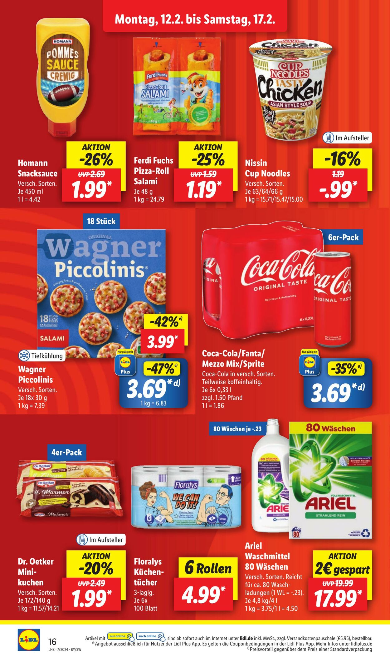 Prospekt Lidl 12.02.2024 - 17.02.2024