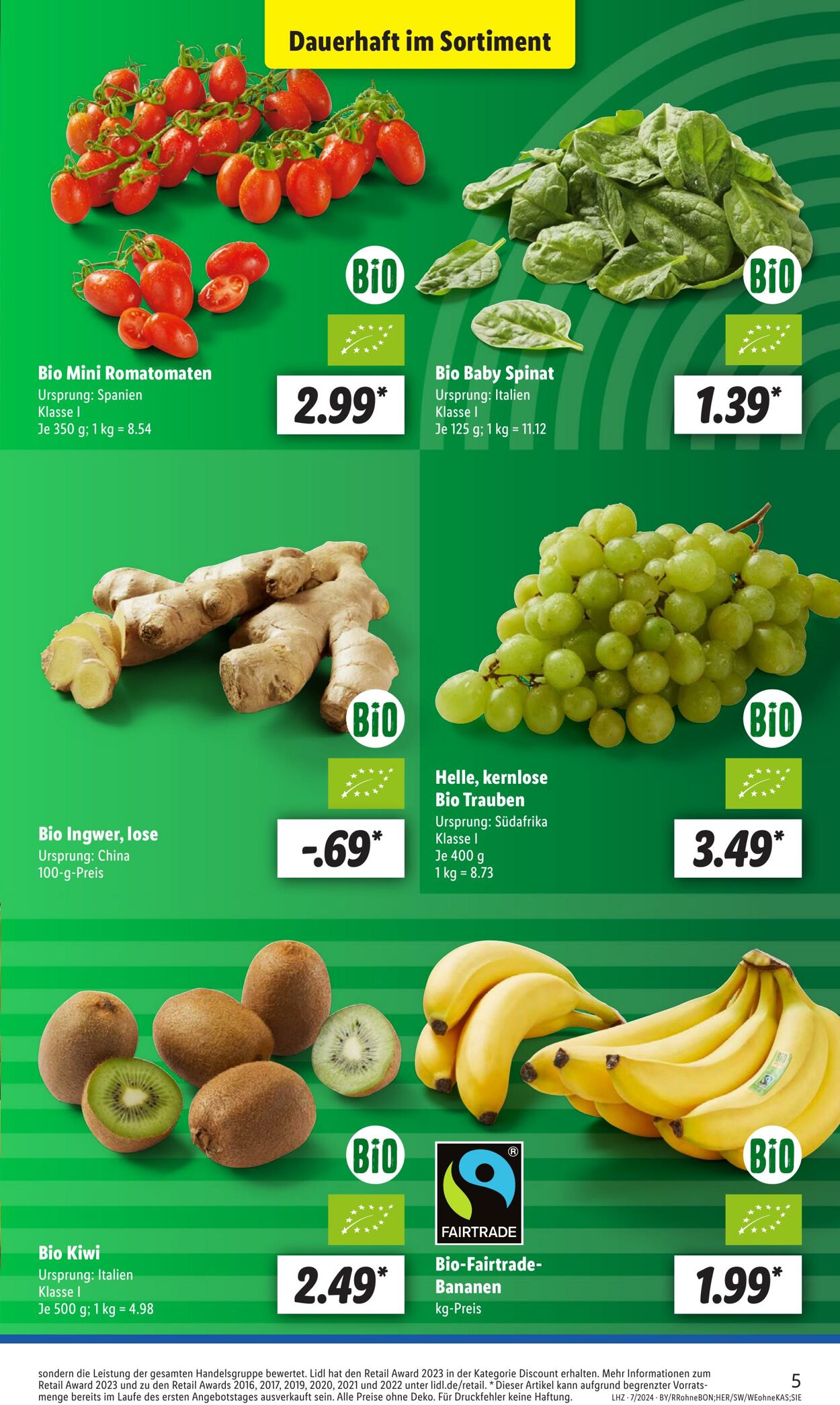 Prospekt Lidl 12.02.2024 - 17.02.2024